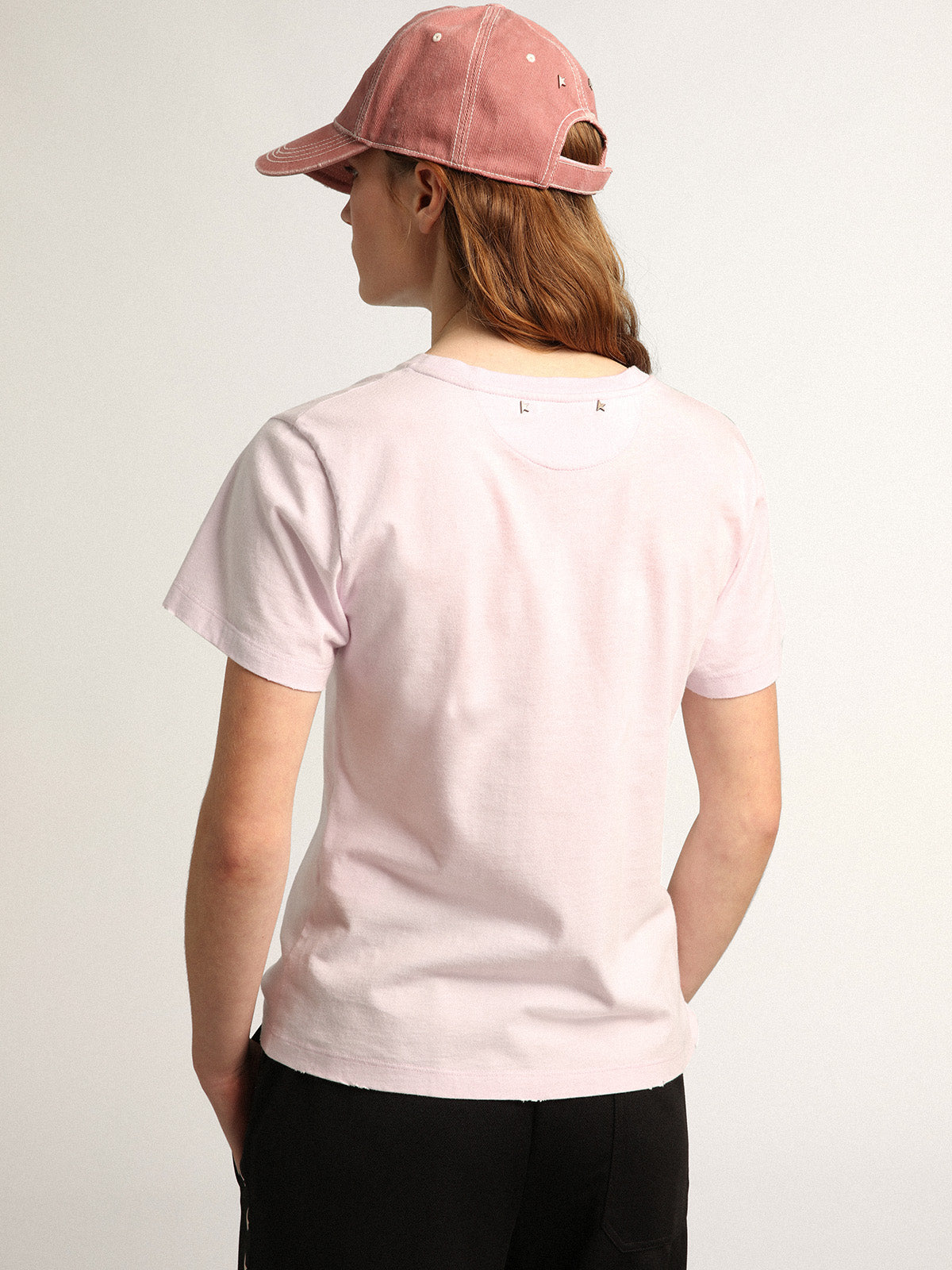 GG Doris University T-shirt in Lavender Fog
