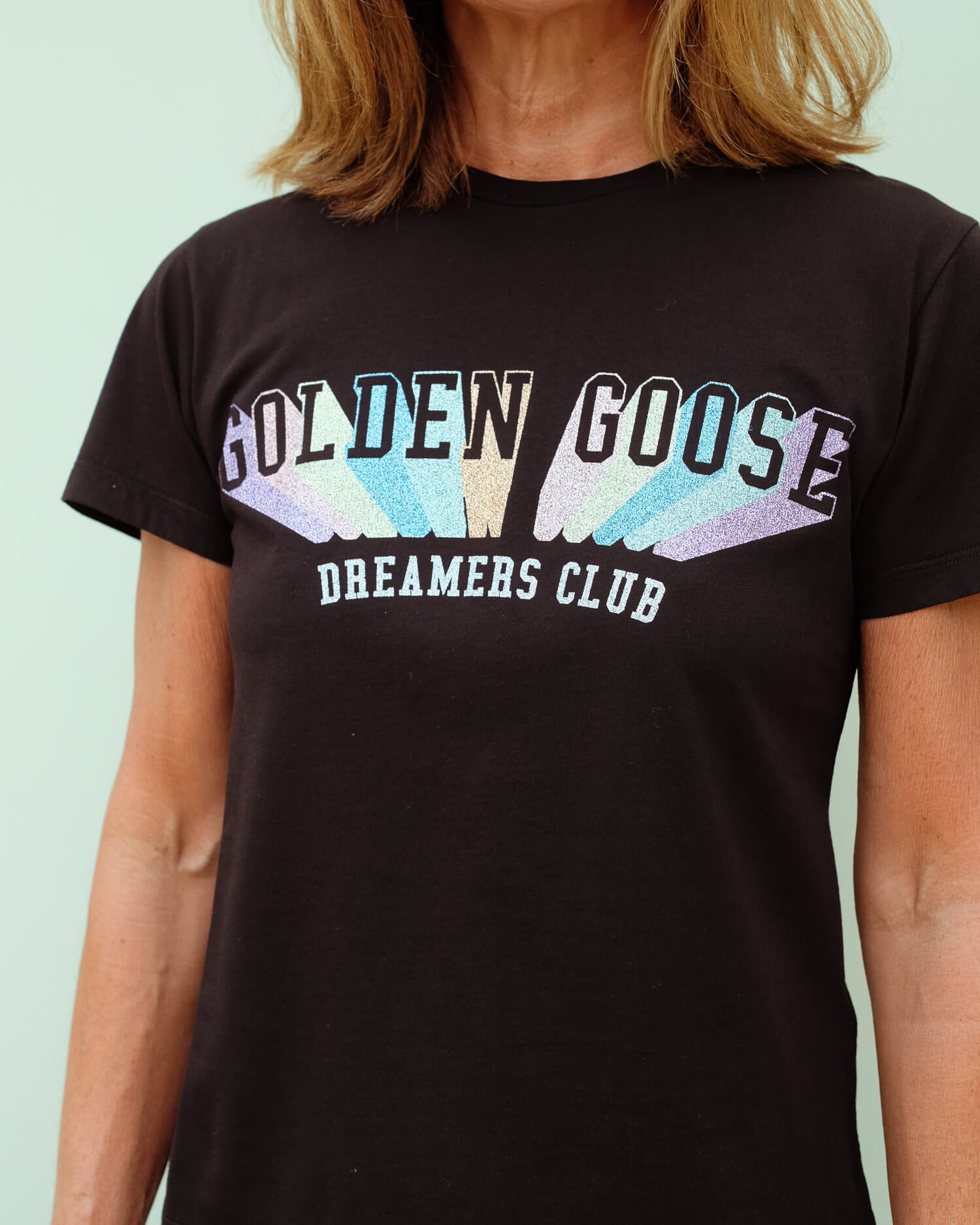 GG Ania golden rainbow in black
