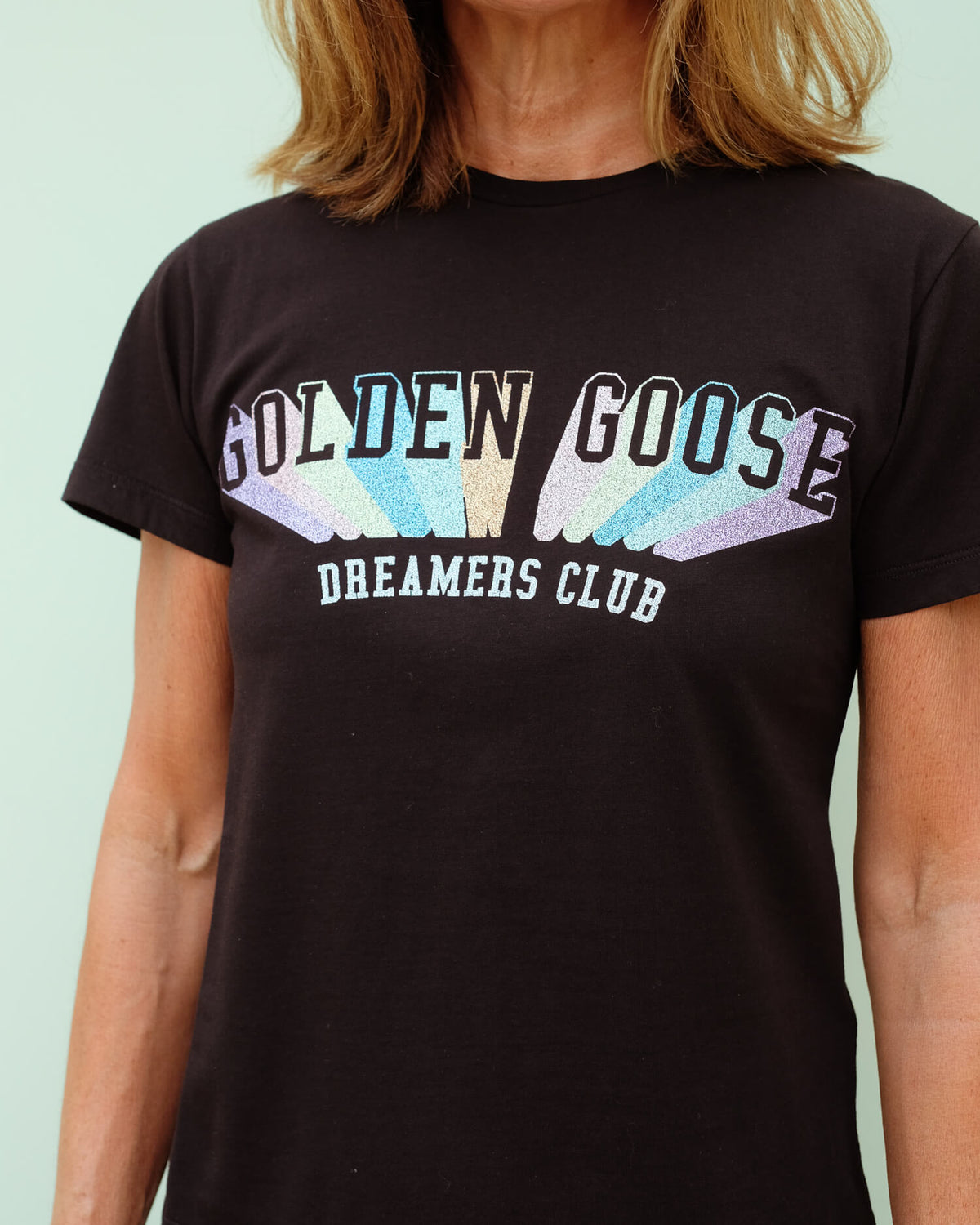 GG Ania golden rainbow in black