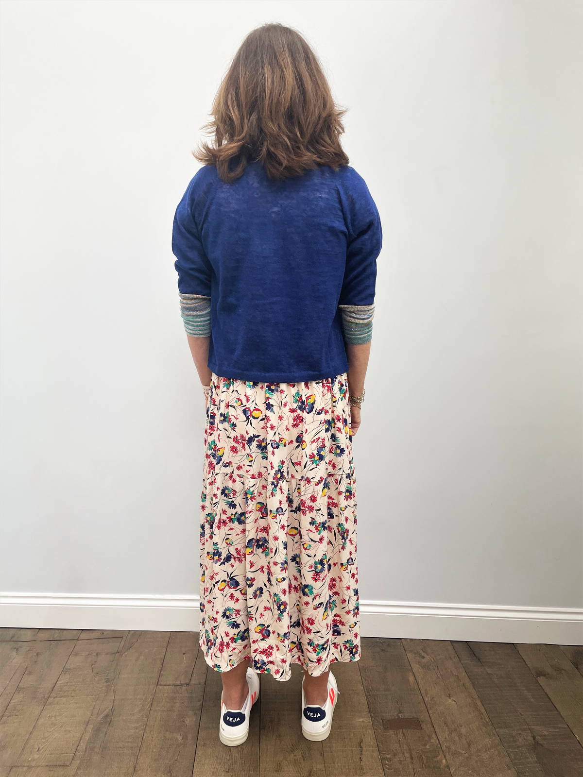 BR Nees Cardi in Klein Blue