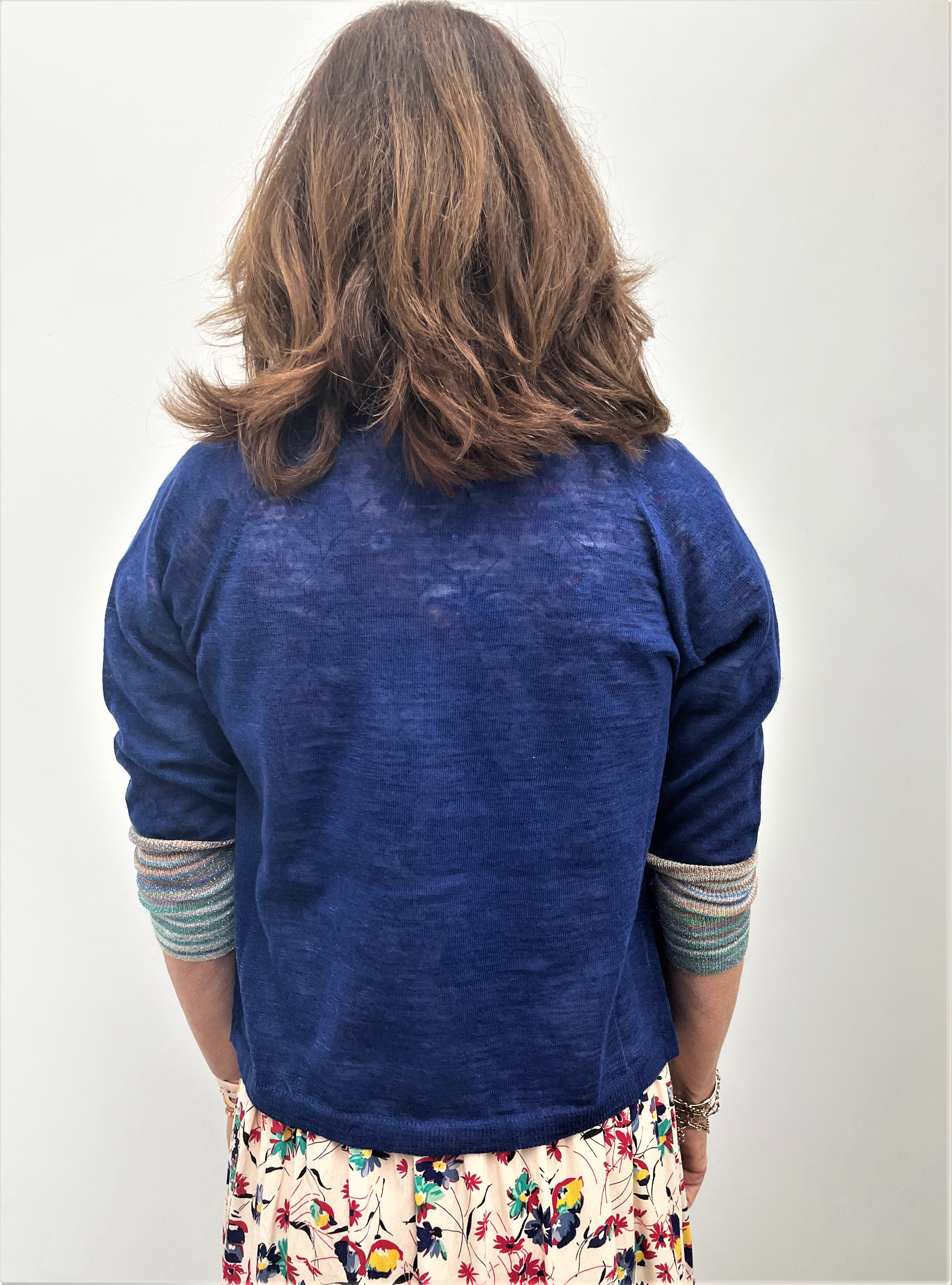 BR Nees Cardi in Klein Blue