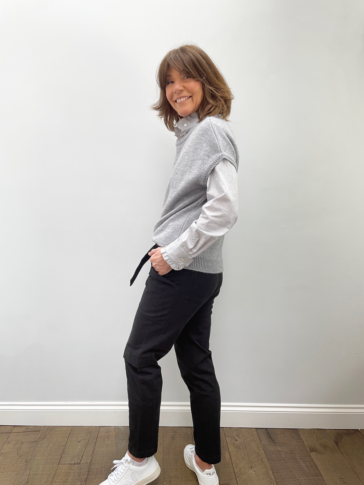 SIBIN Aspen knit in grey