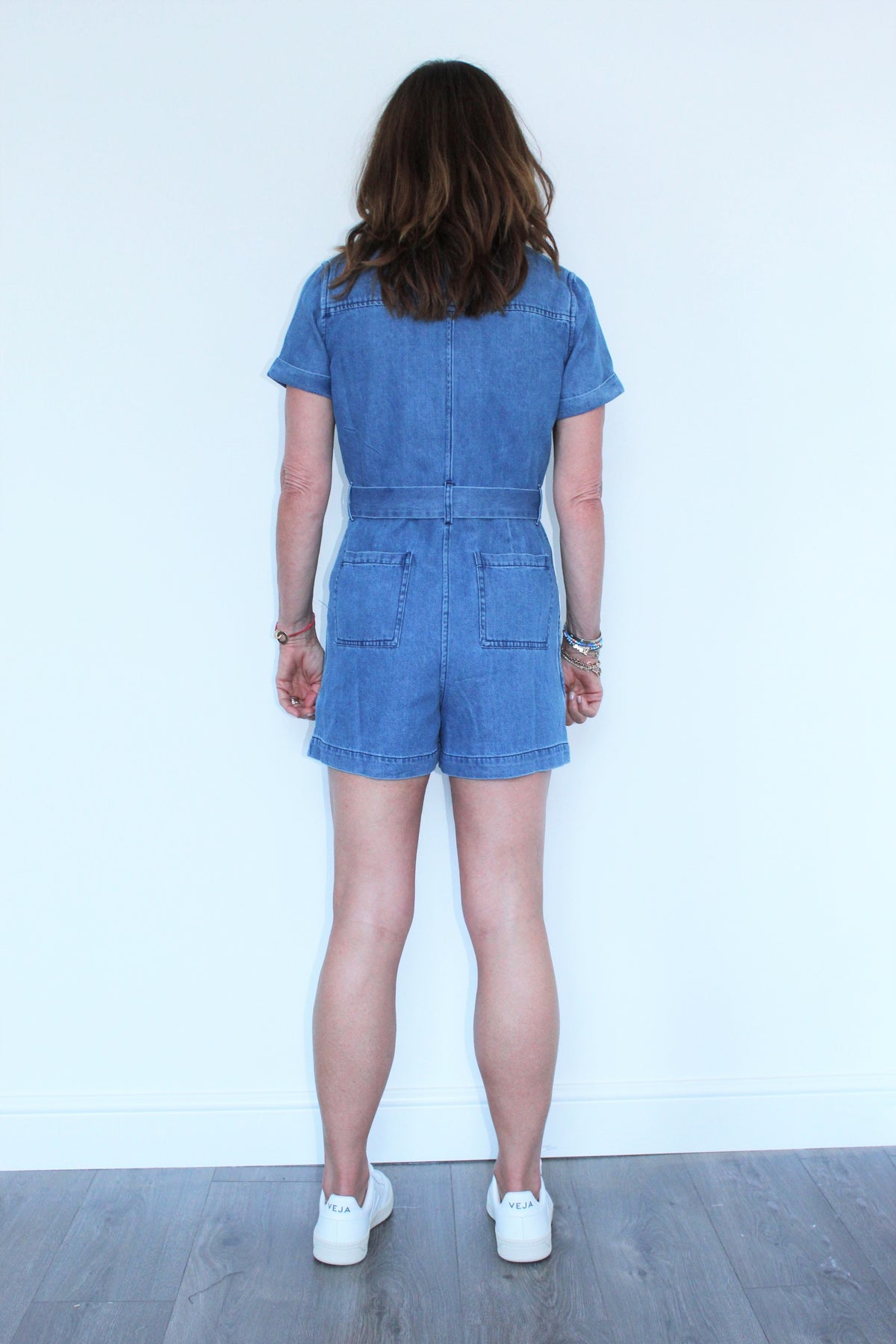 RAILS Georgie Playsuit in Sorrento Wash