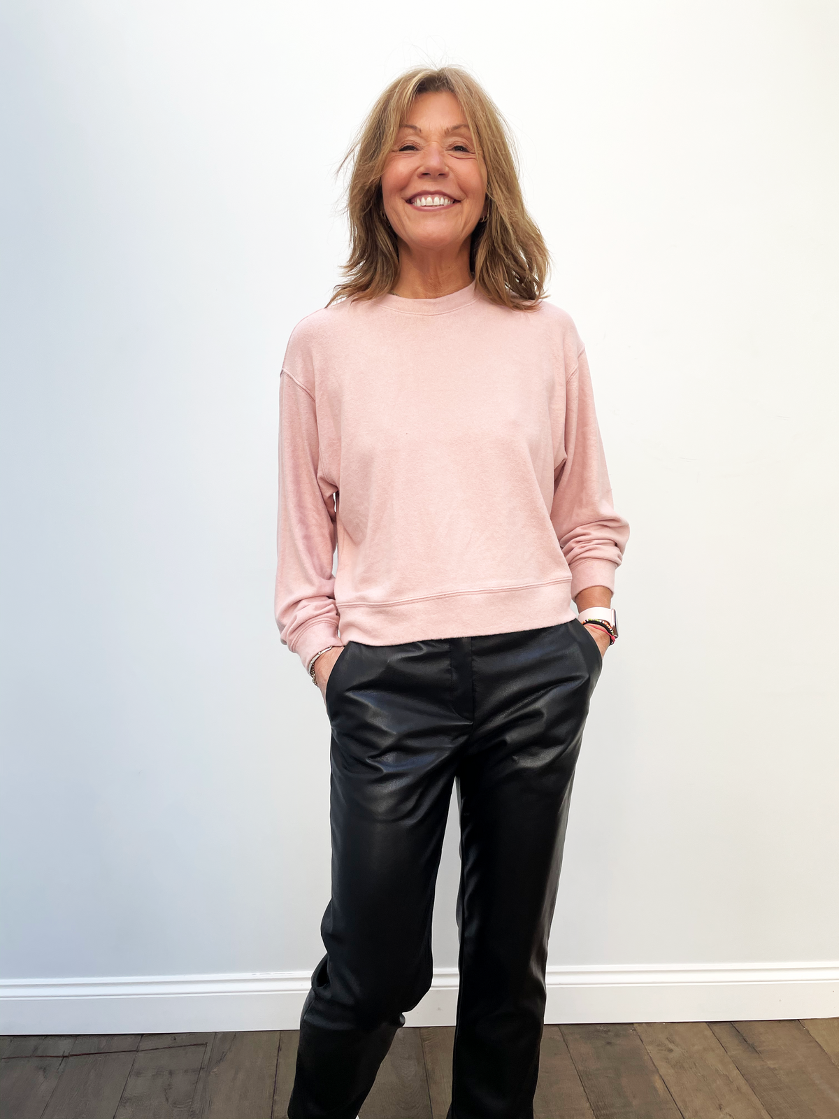 VELVET Mira Top in Rosa