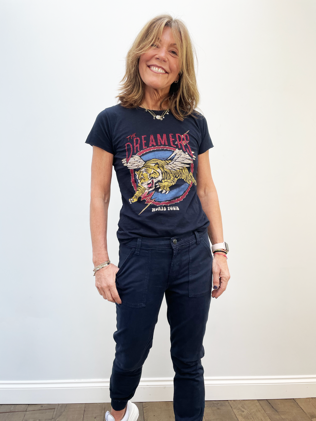 FIVE TSH2022 Dreamer Tee in Navy