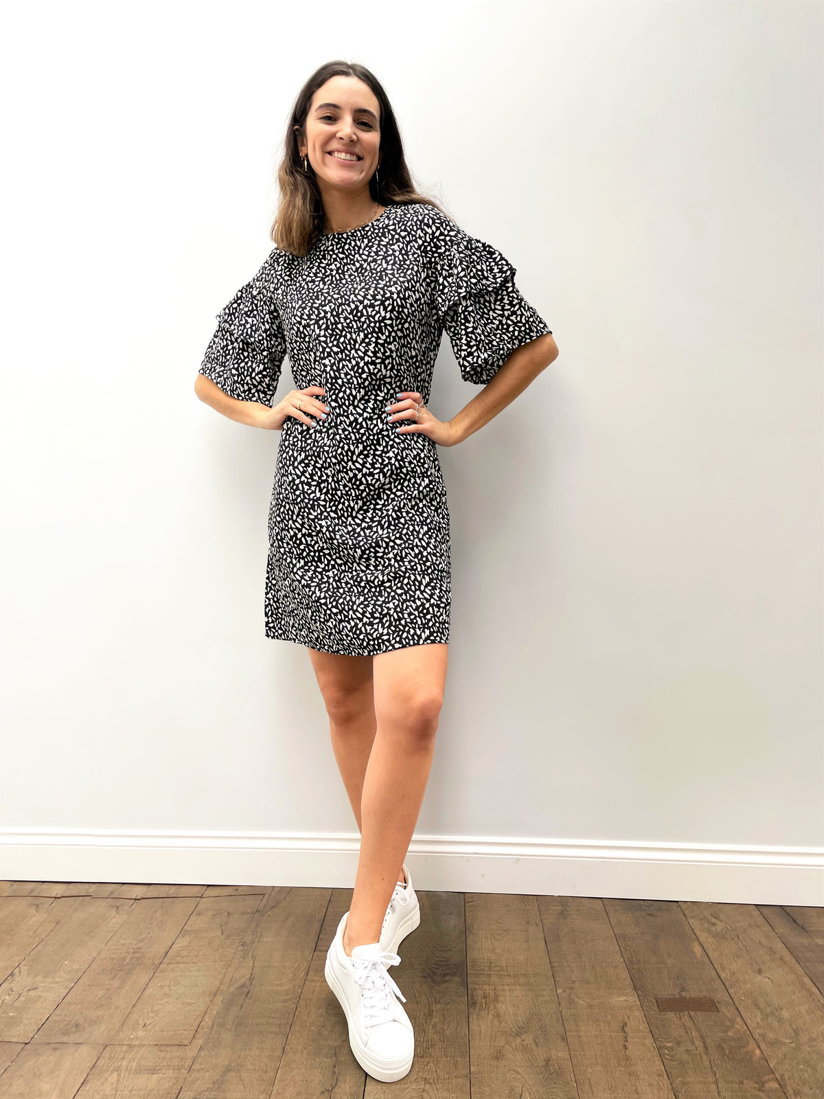 SLF Carla Short Dress in Black