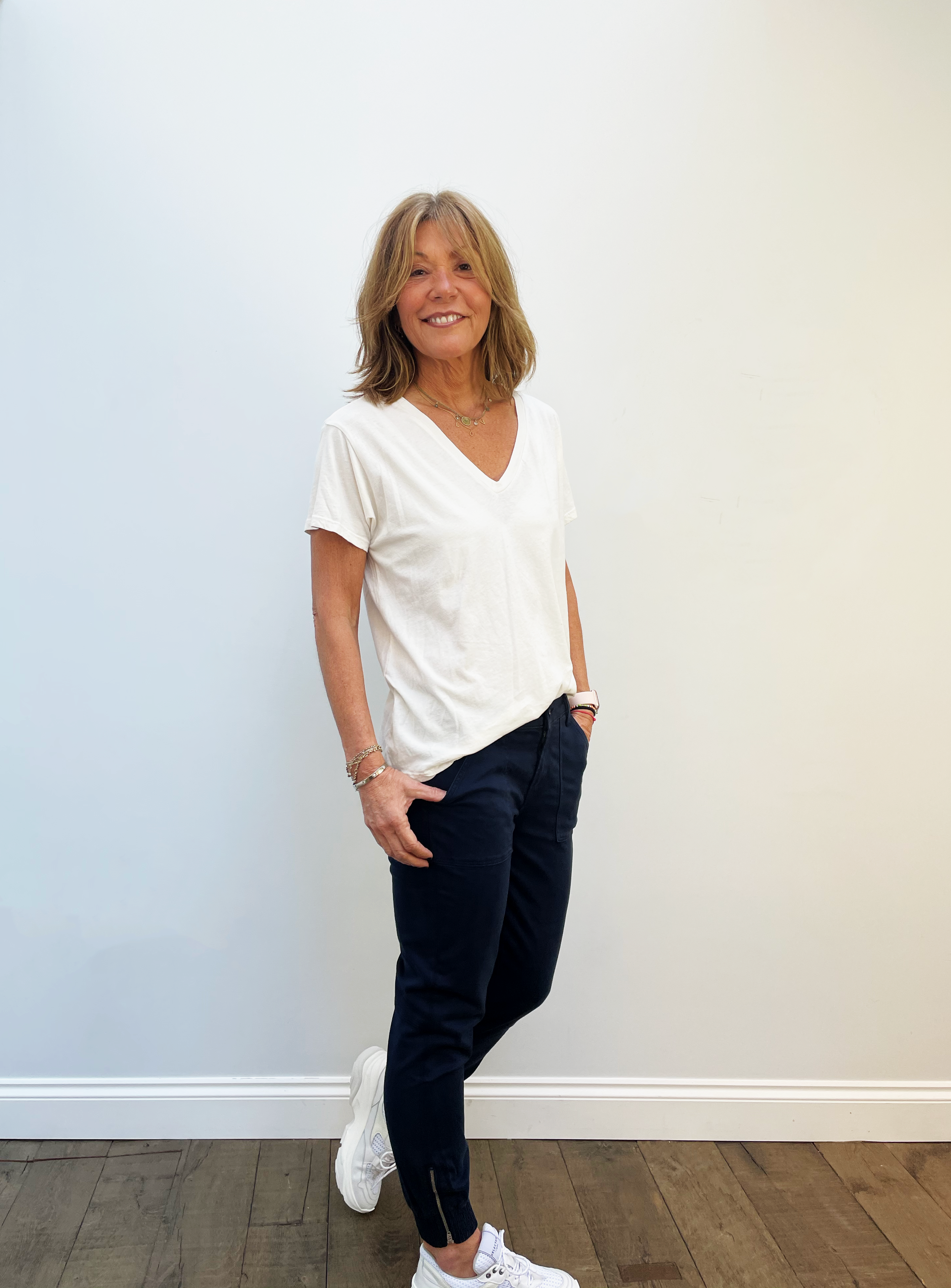 VELVET Treva Top in Coconut