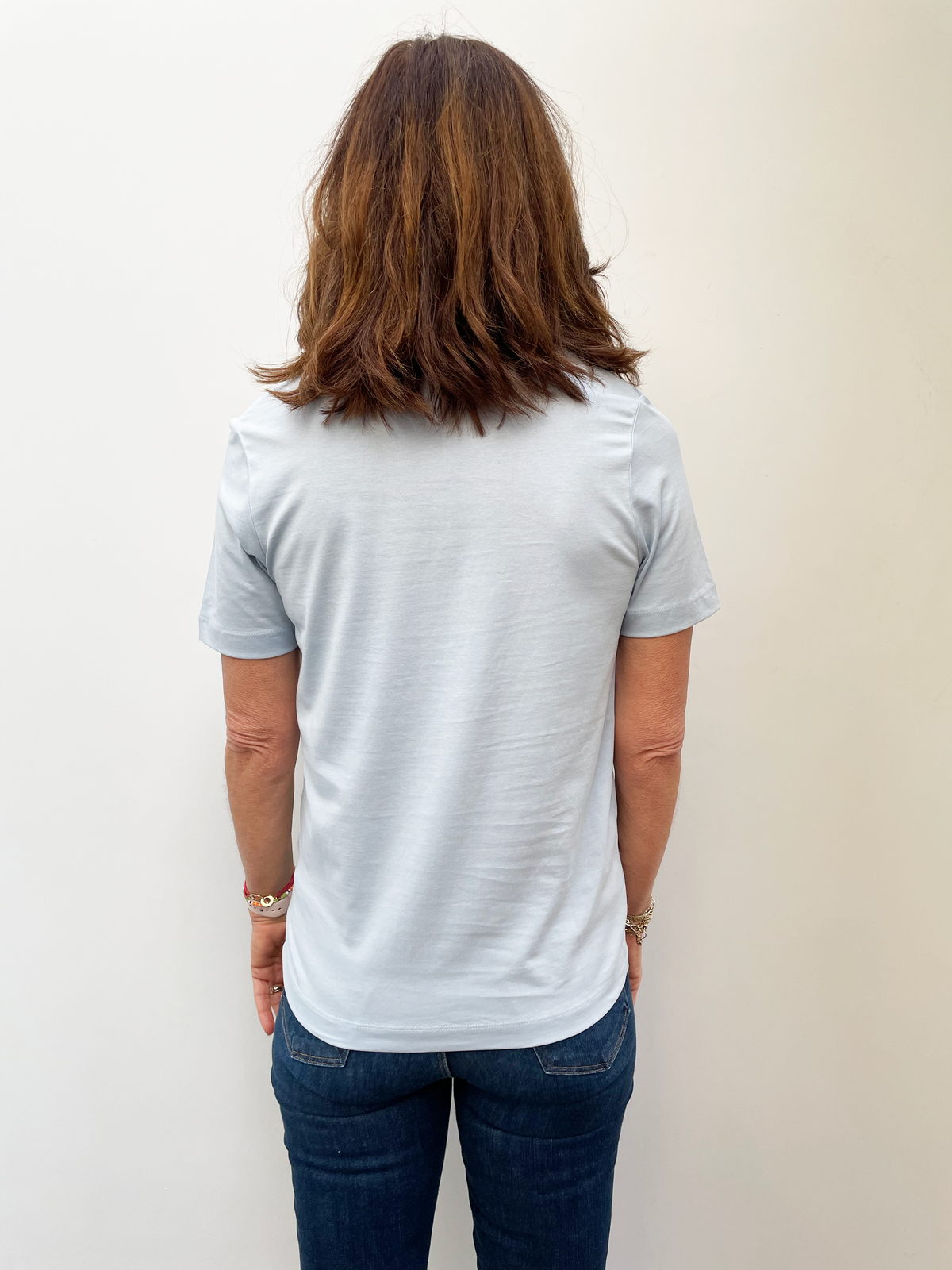 SLF Standard SS U Neck Tee in Cashmere Blue