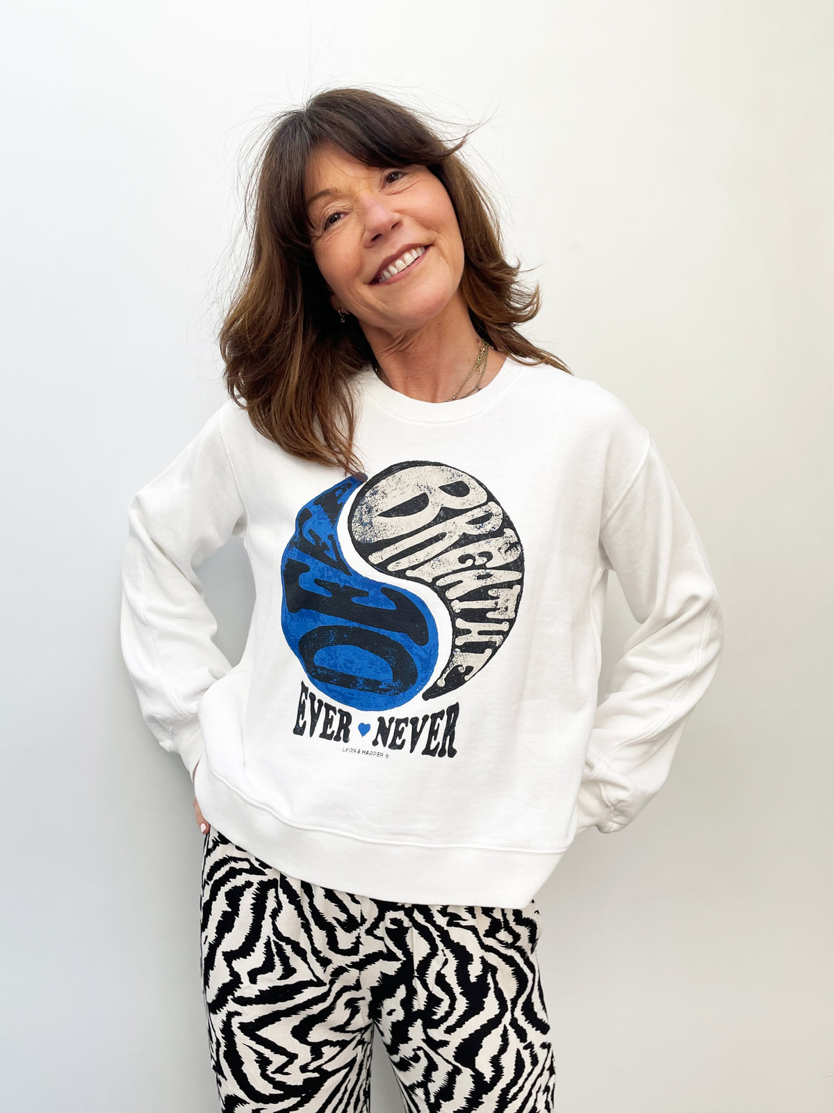 L&H Sortie Sweat in Breathe White