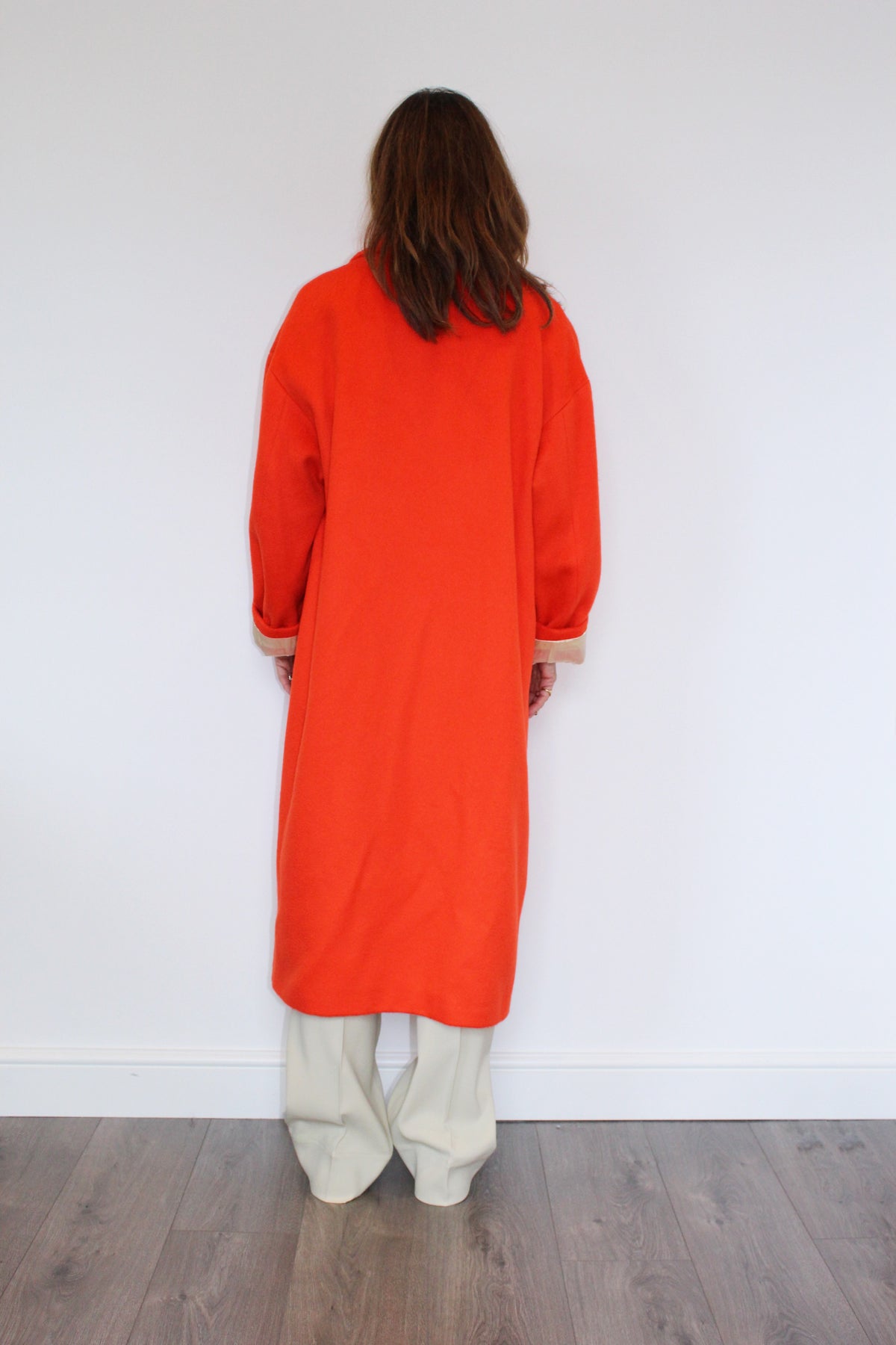 GG Bertina Coat in Tangerine Tango