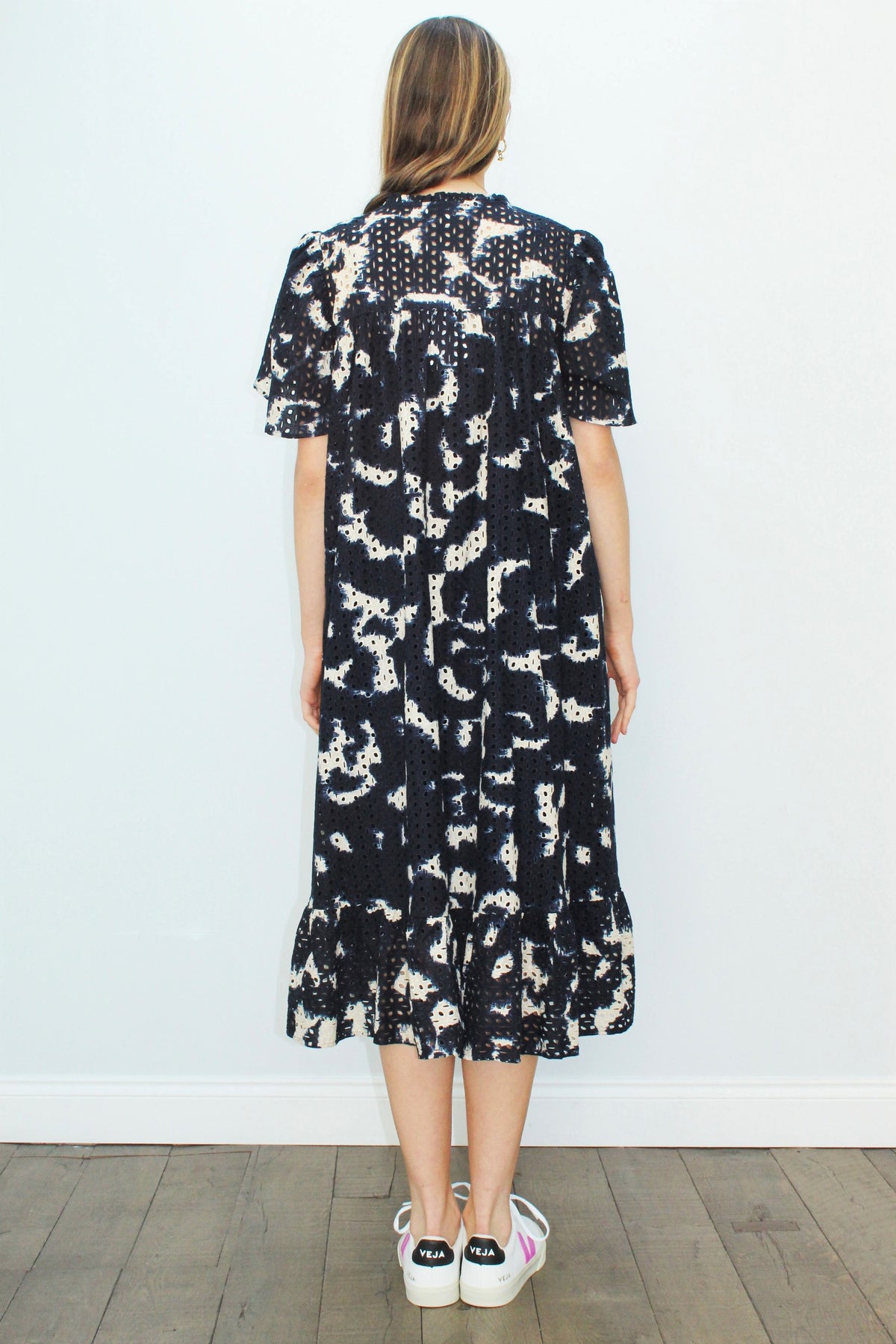 M Reliz Dress in Navy
