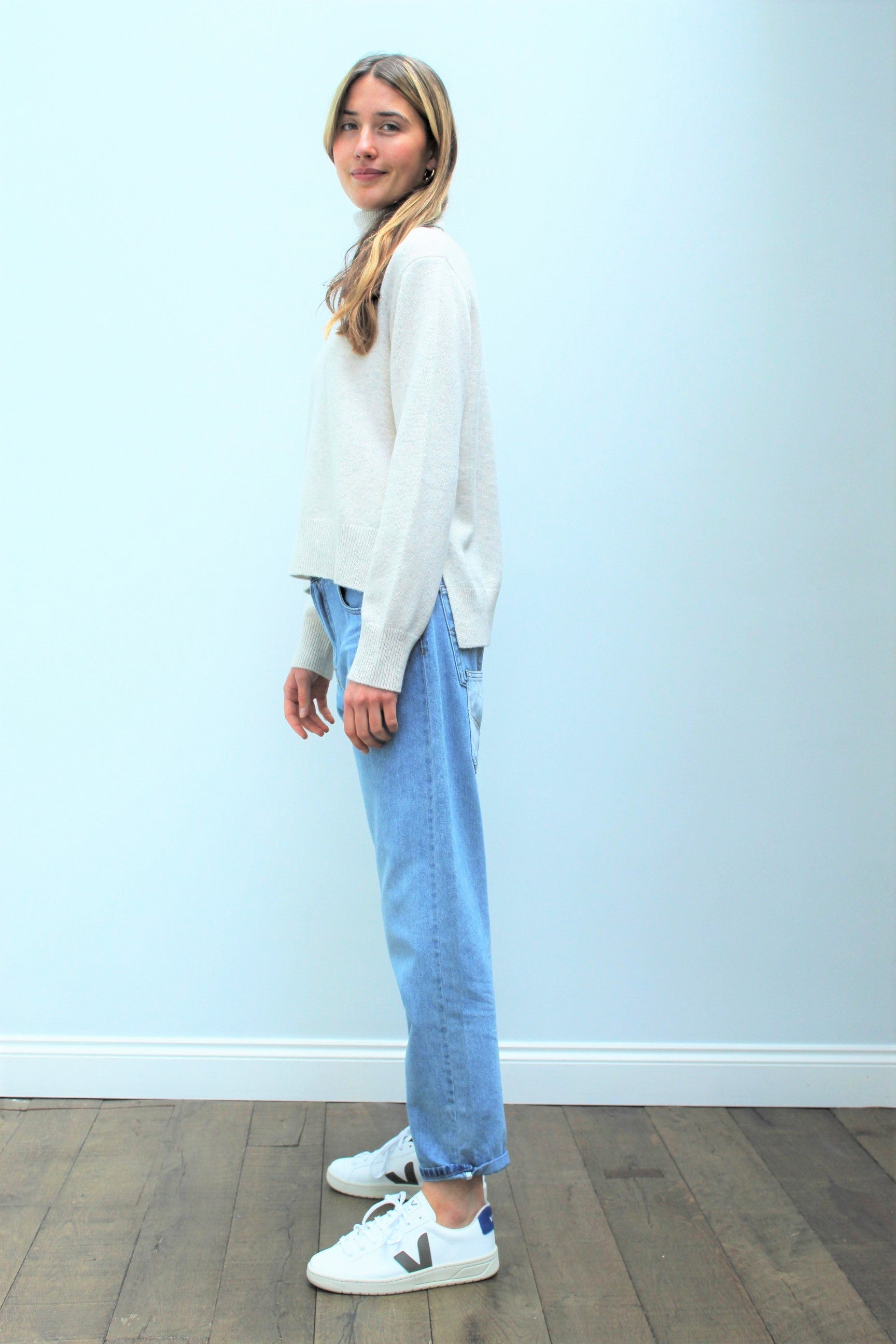 Ecoalf Pinalf Jersey in Off White
