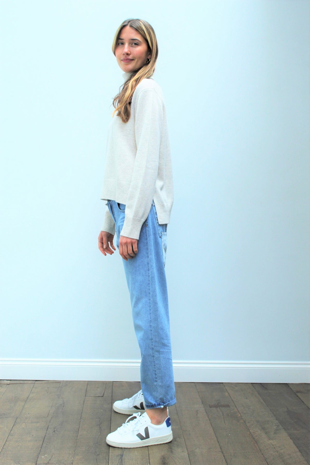 Ecoalf Pinalf Jersey in Off White