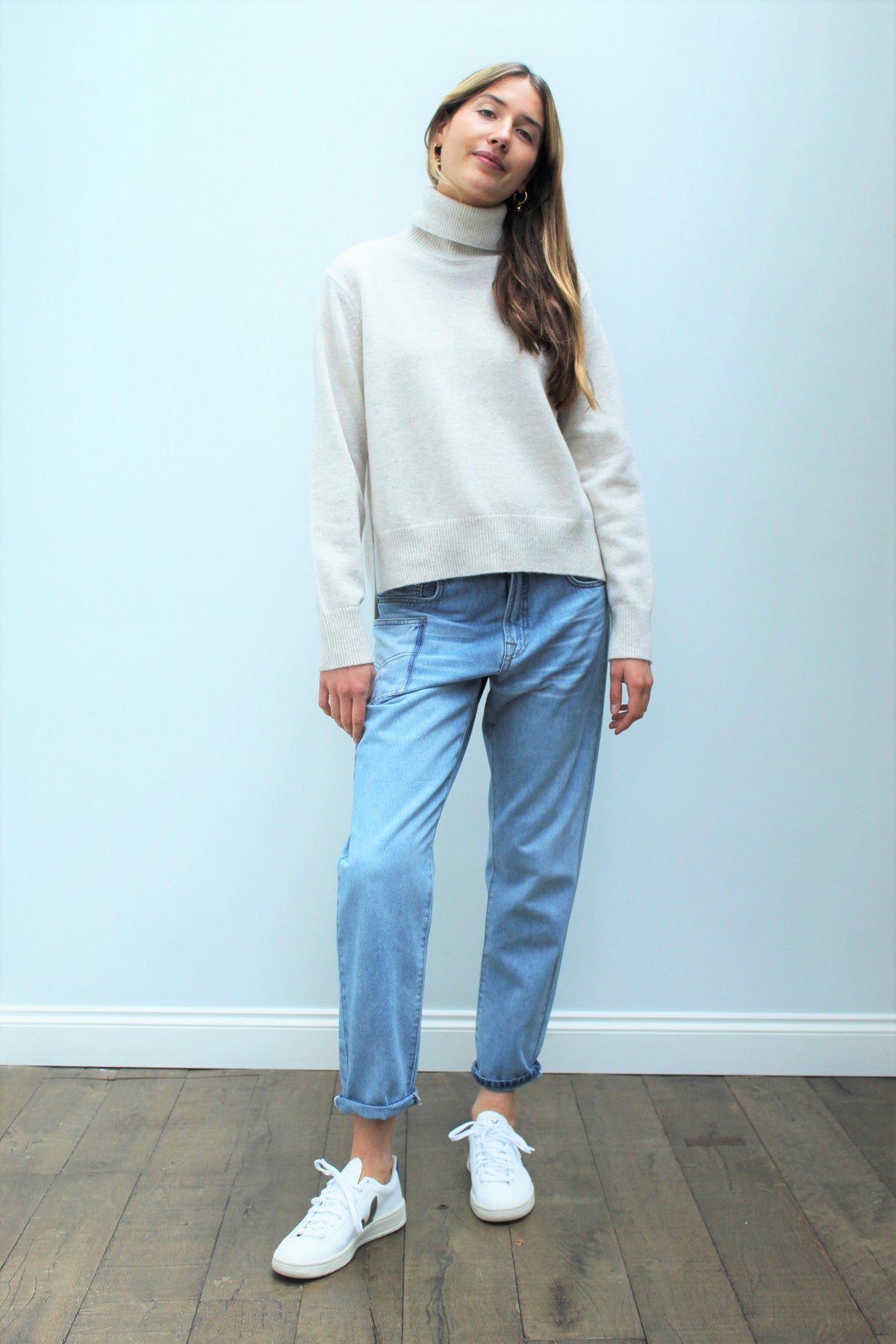 Ecoalf Pinalf Jersey in Off White