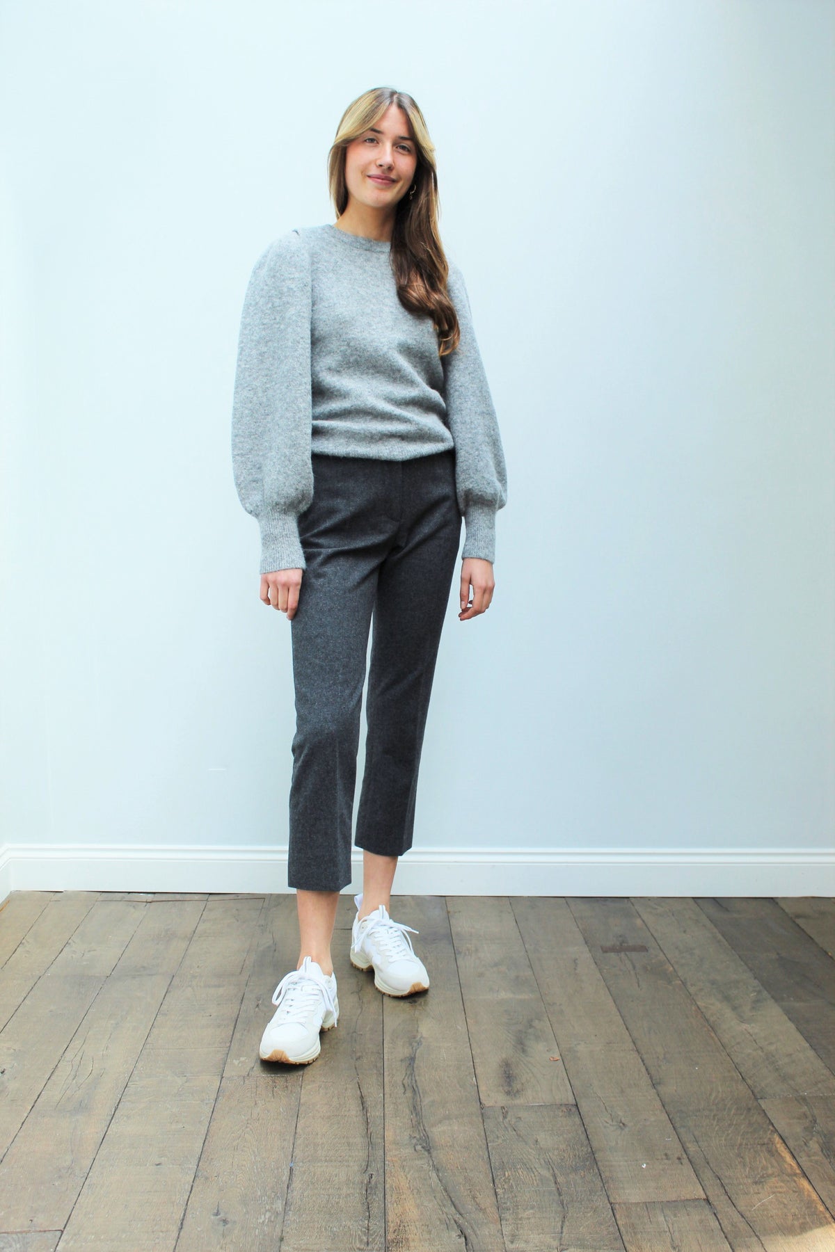 JOSEPH Tape Trousers in Graphite
