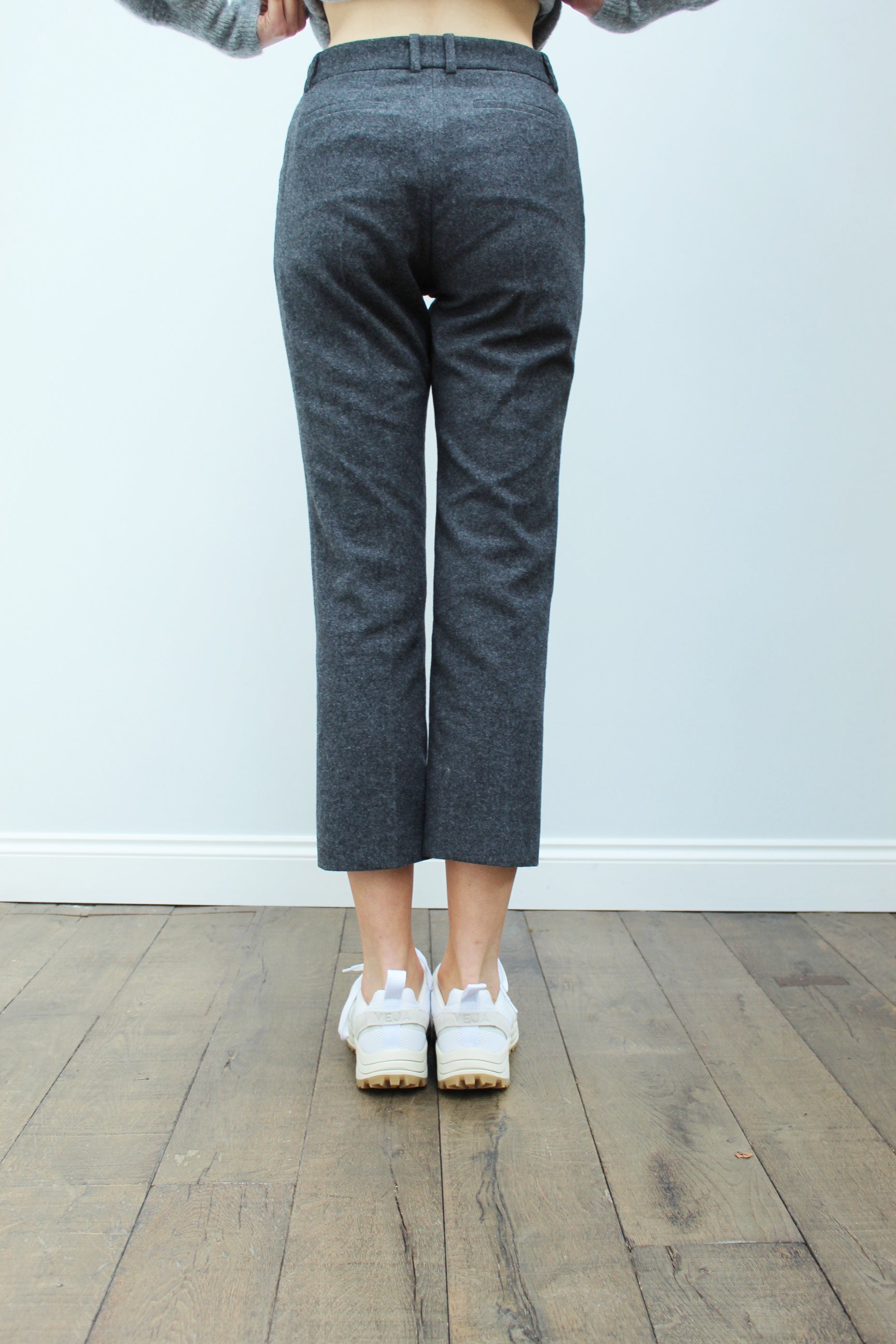 JOSEPH Tape Trousers in Graphite