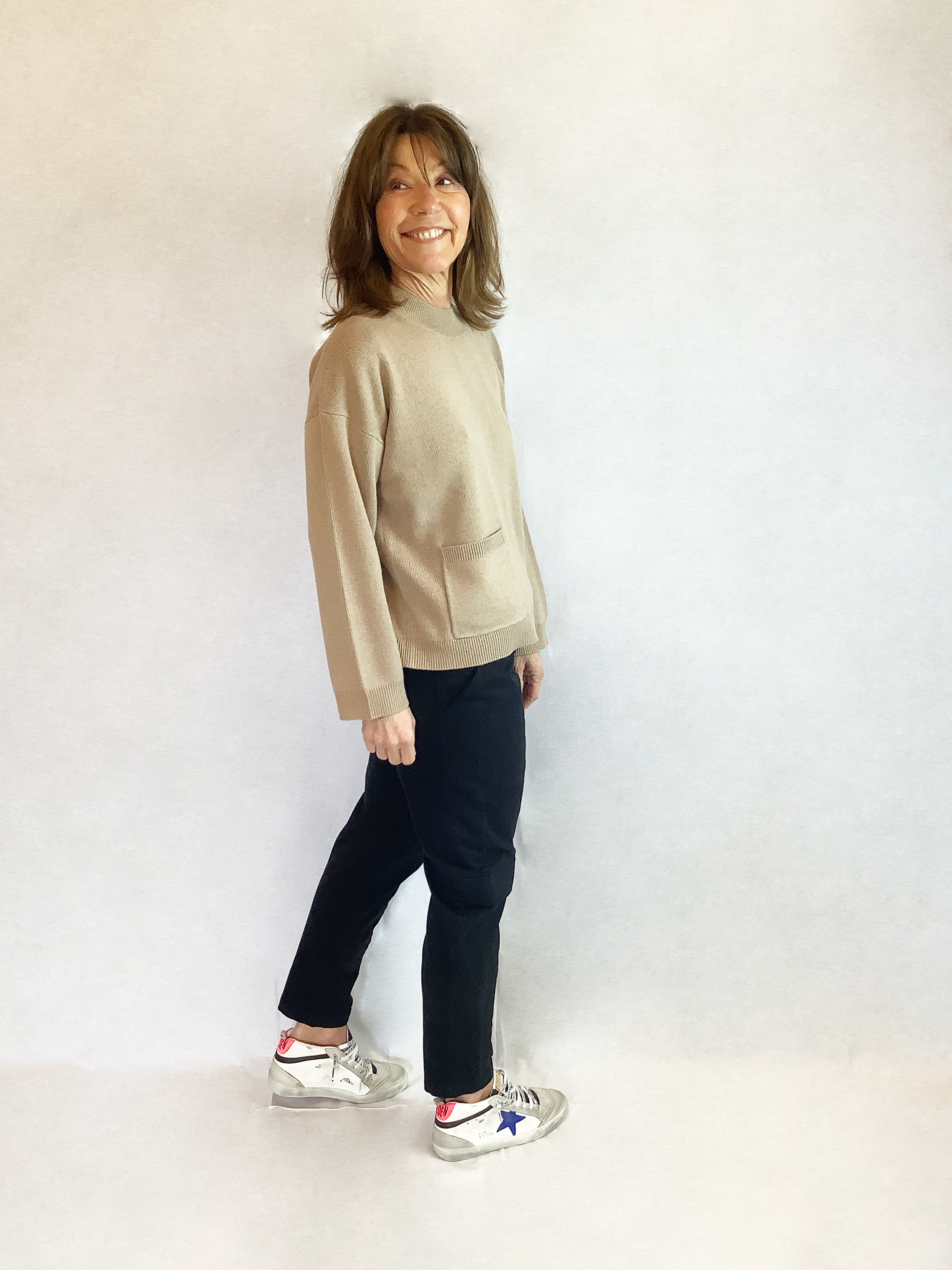 SLF Cille Knit in Silver Mink