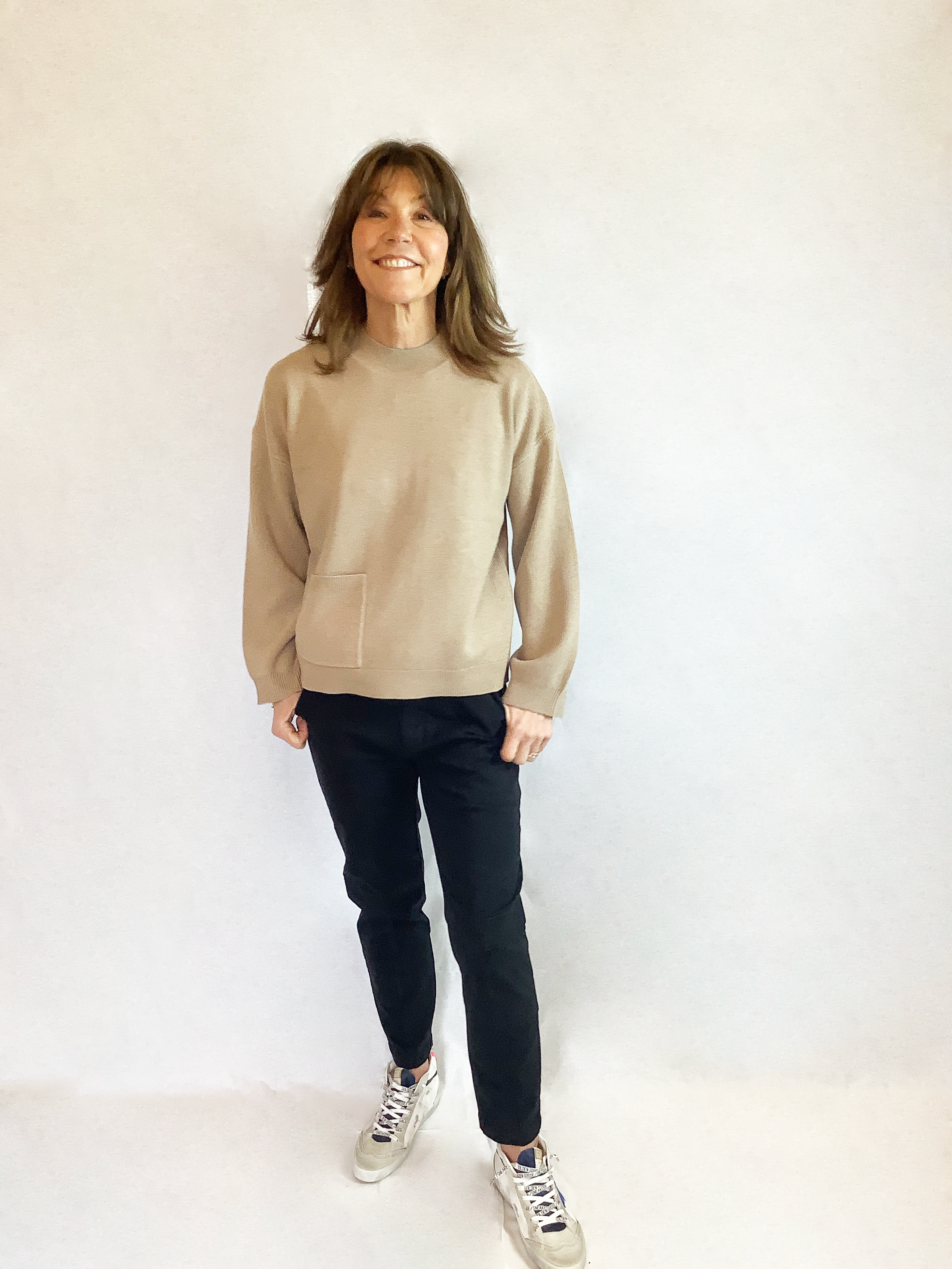 SLF Cille Knit in Silver Mink