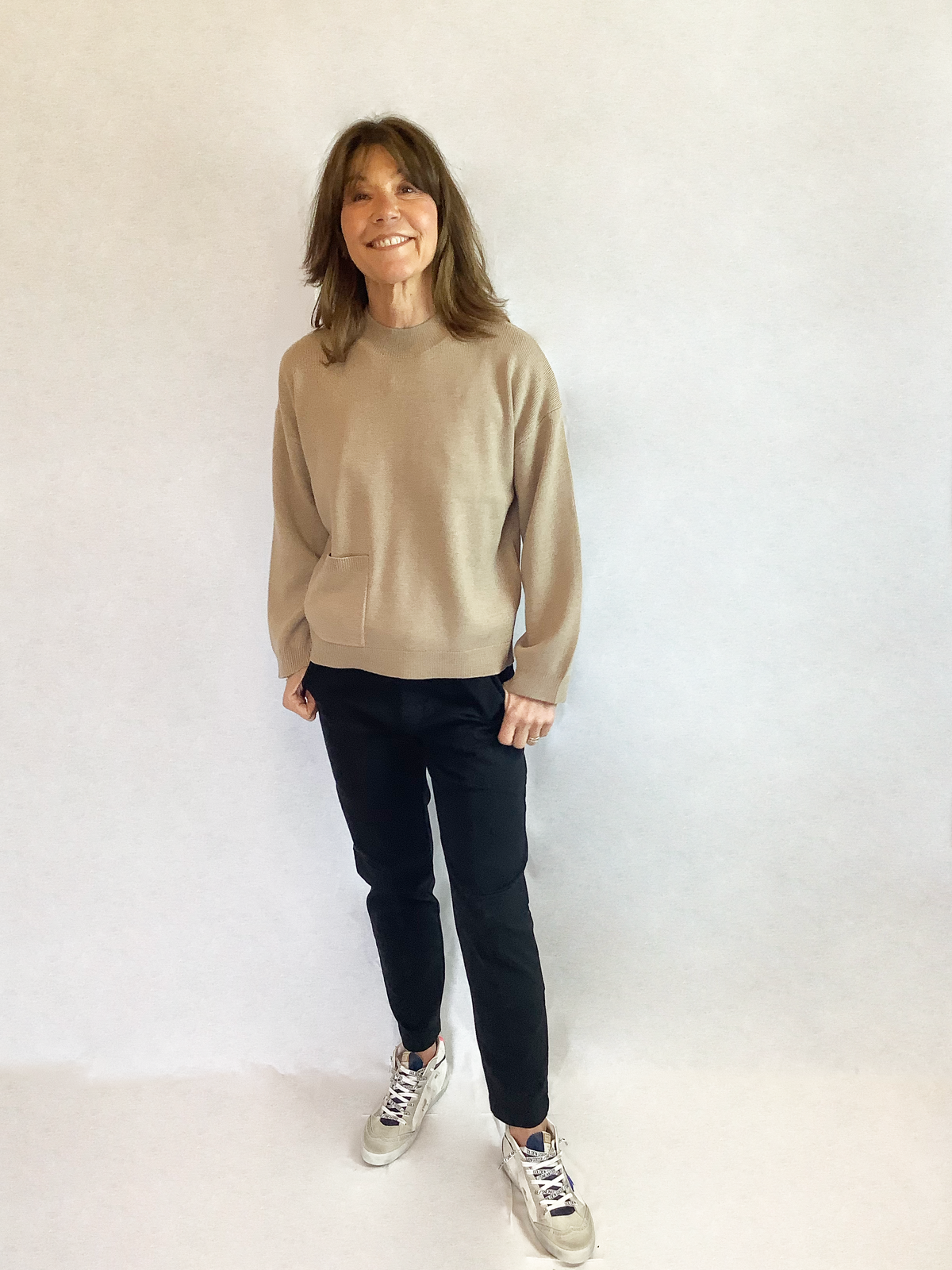 SLF Cille Knit in Silver Mink