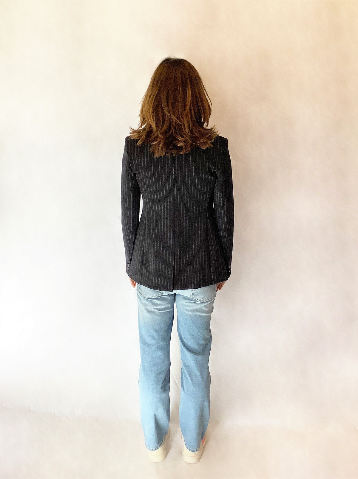MM Maiorca Jersey Jacquard Jacket in Navy