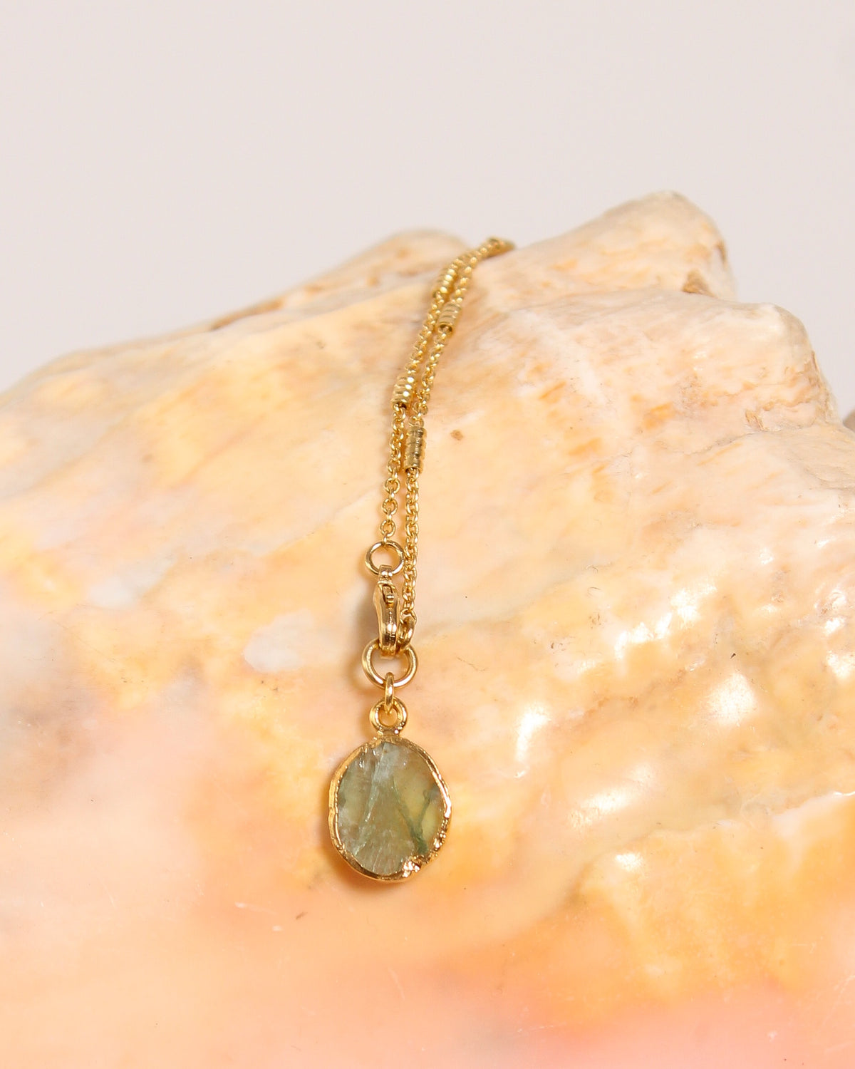 HANKA Baby Golden Wrap Around in Green Kyanite