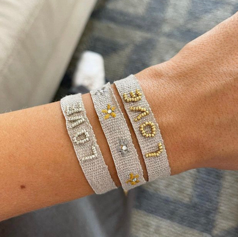 MISHKY Love Bracelet in Silver