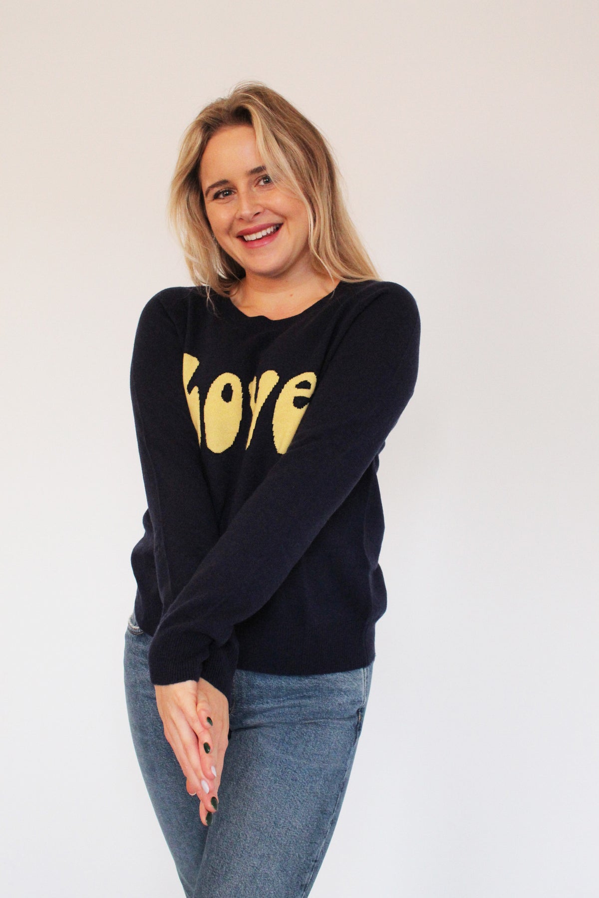 FIVE Love Jumper in Navy