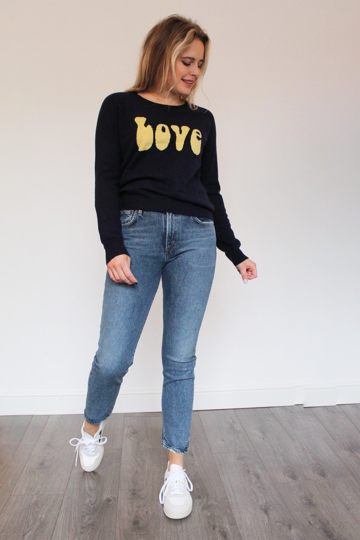 FIVE Love Jumper in Navy