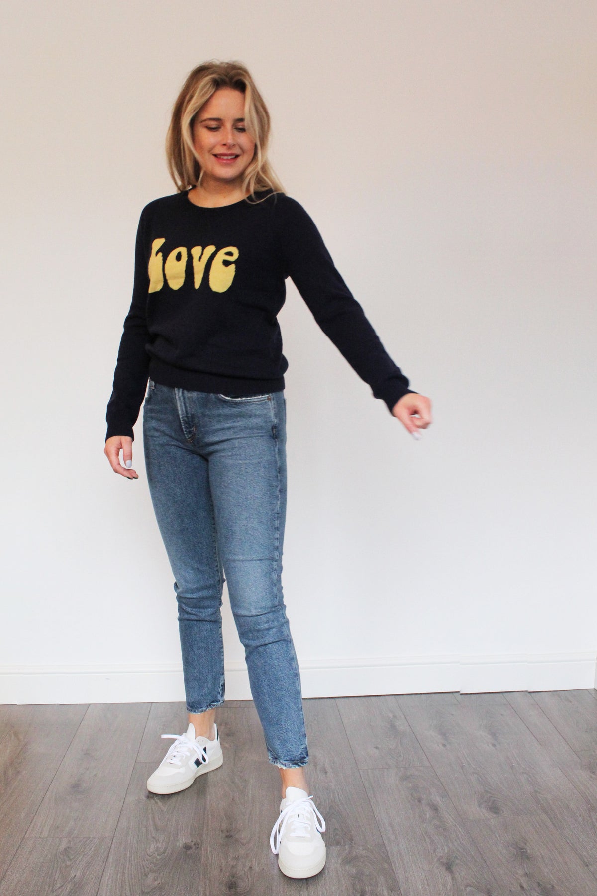 FIVE Love Jumper in Navy