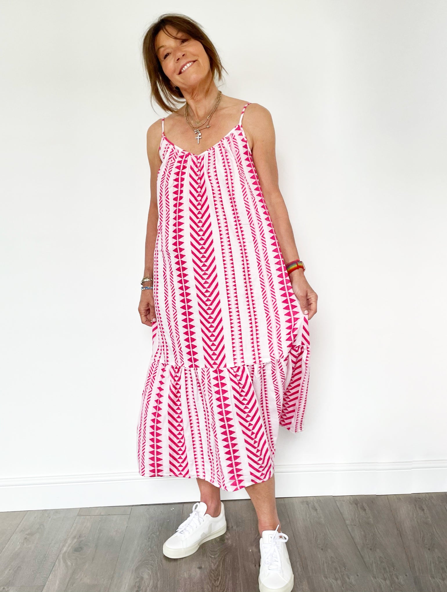 VELVET Dinae Dress in Pink