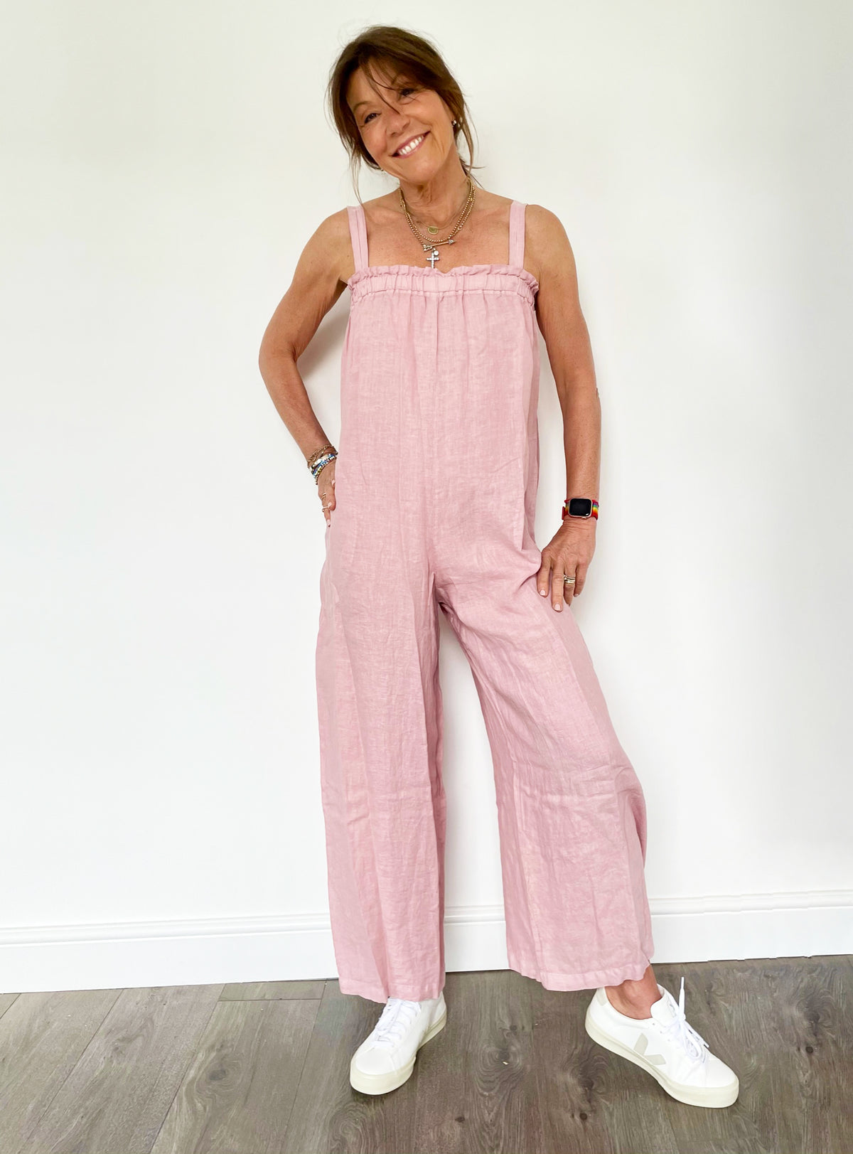 VELVET Kristine Jumpsuit in Ballet