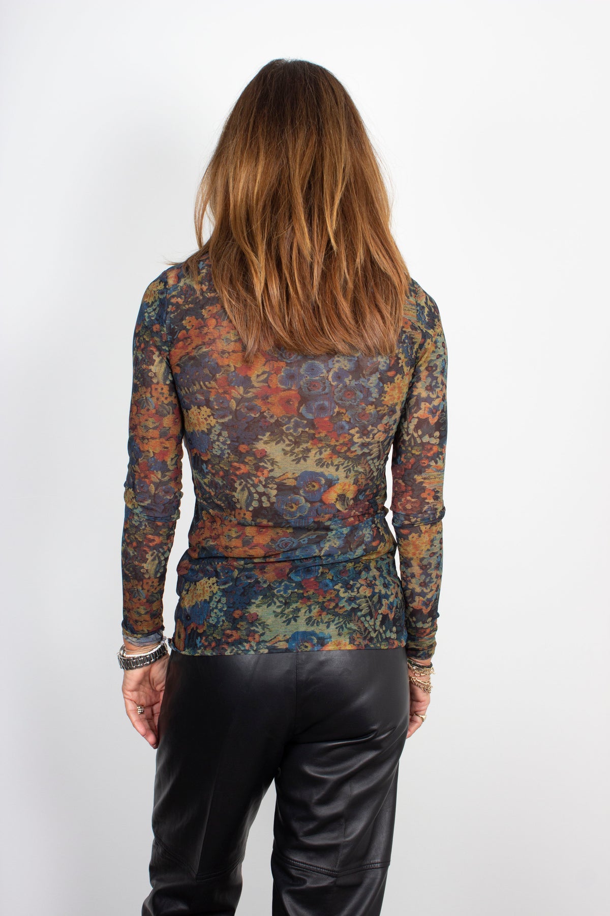 GANNI T3153 Fitted Rollneck in Butternut