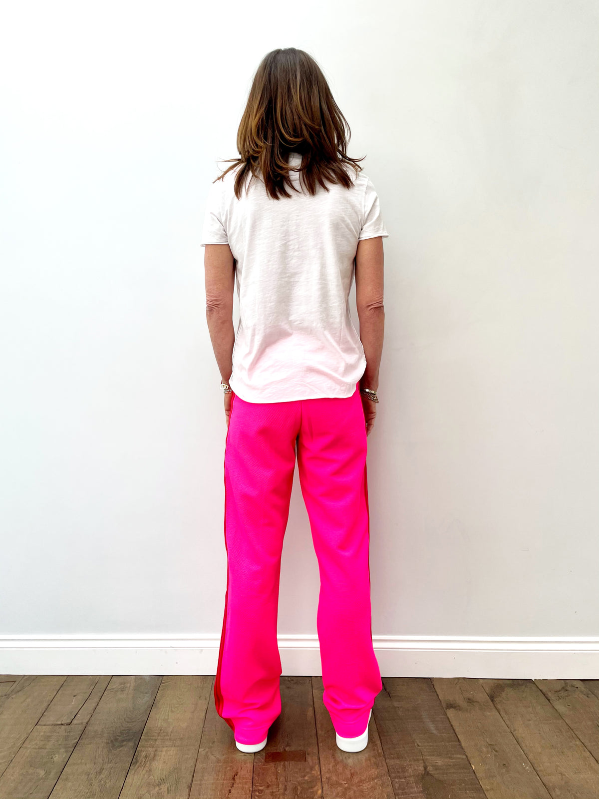 FIVE TSE2124 LOVE tee in White
