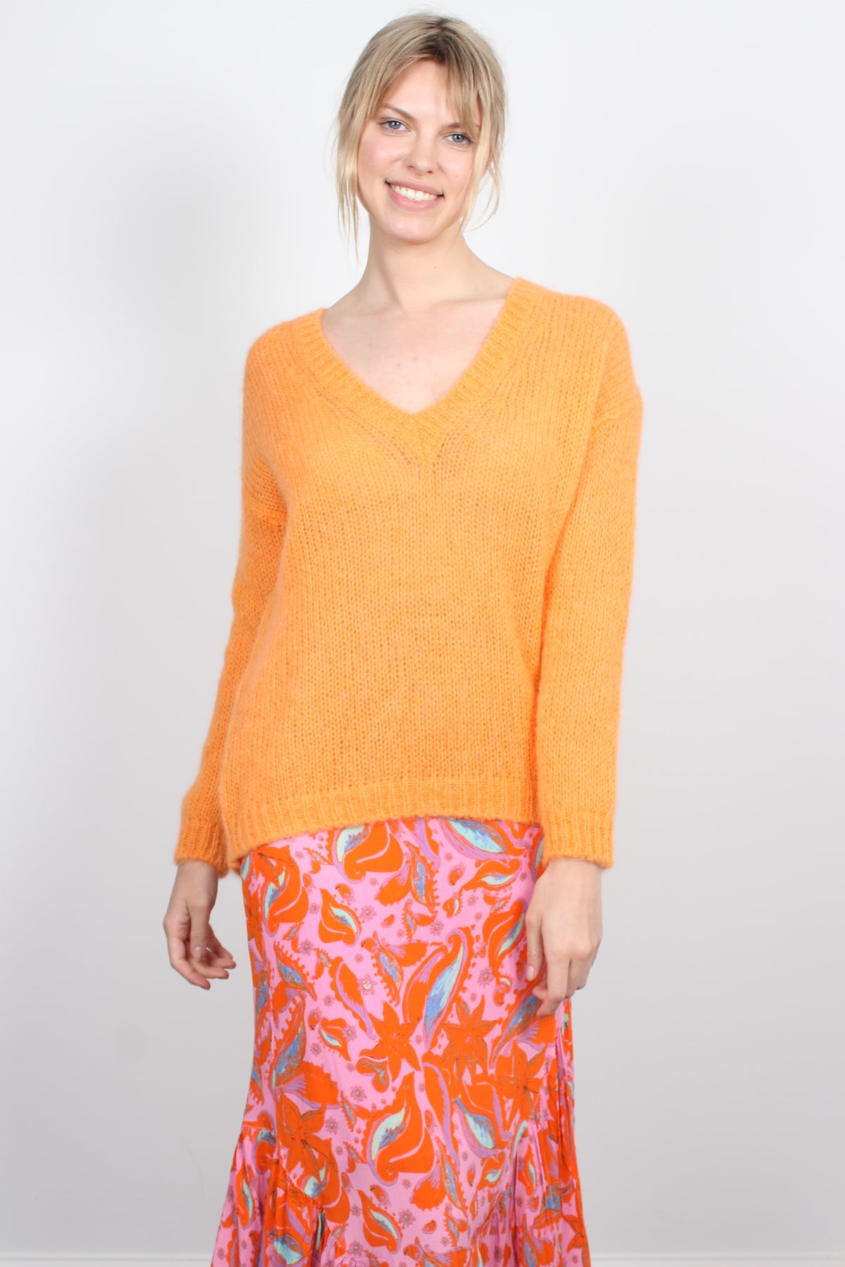 LT Marose Pullover in Orange