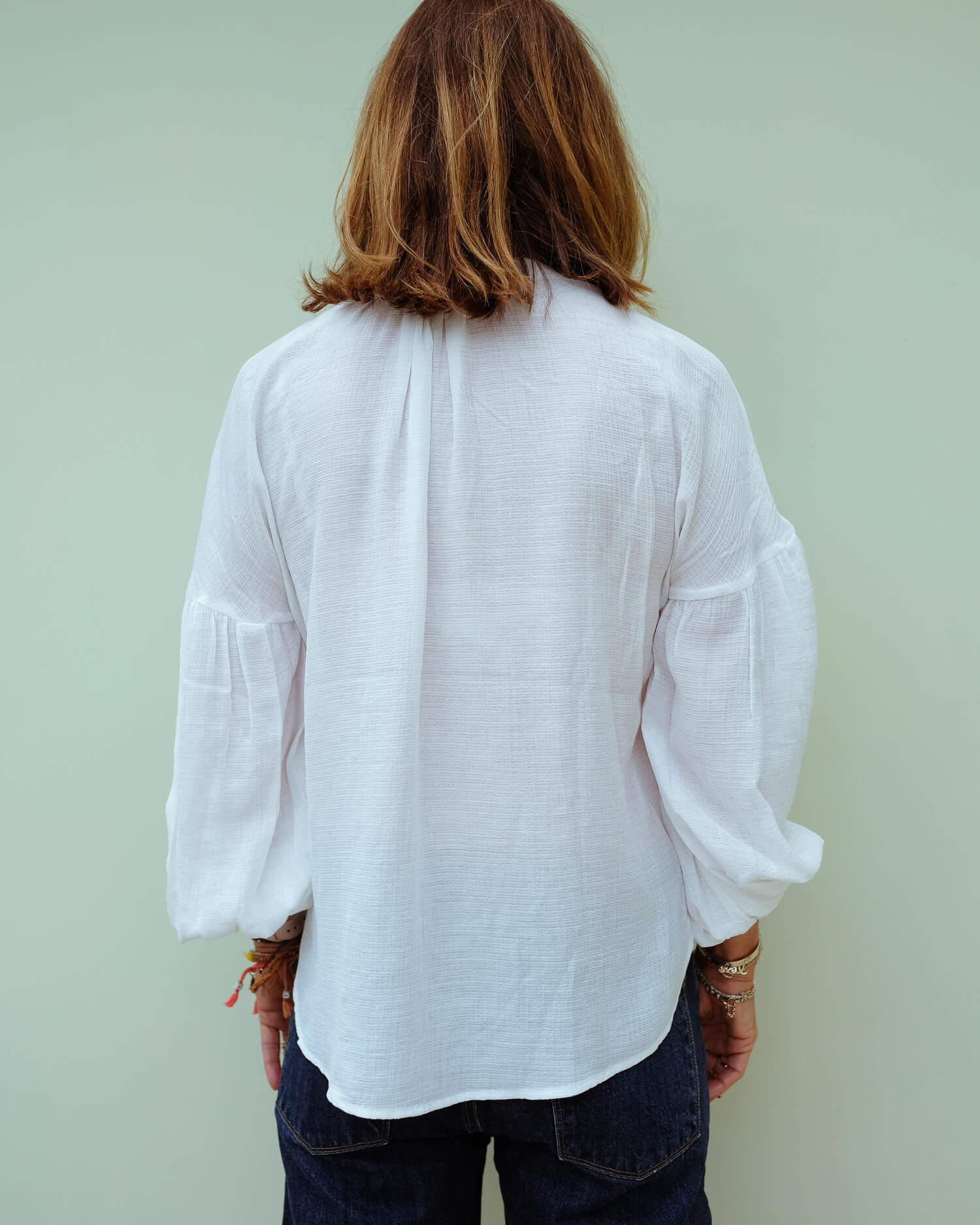 M Meter blouse in ivory