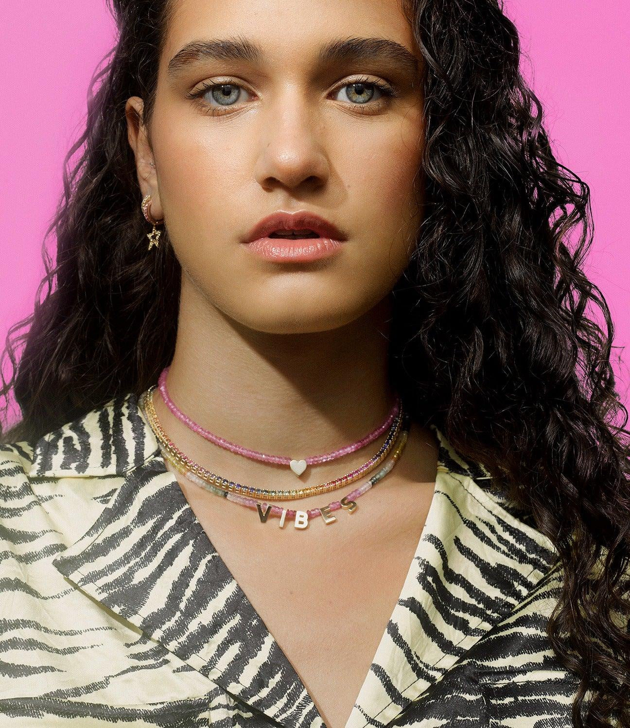 RF The Warriors Heart Necklace in Gold