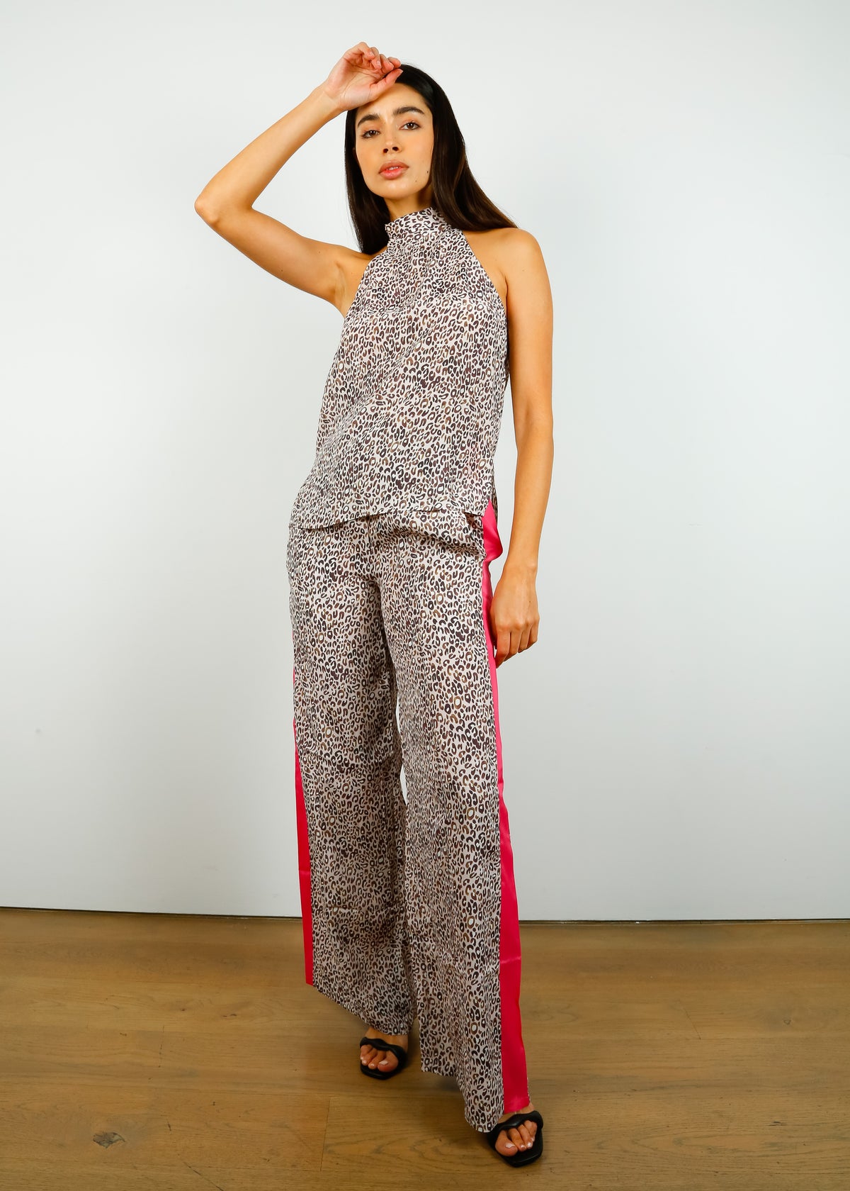 PPL Kylie Trousers in Leo 02 in Pink