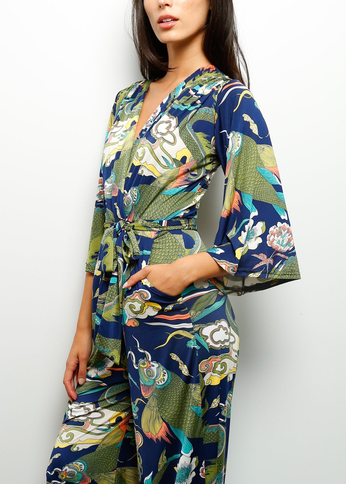 ONJENU Laurie Jumpsuit in Dragon Khaki