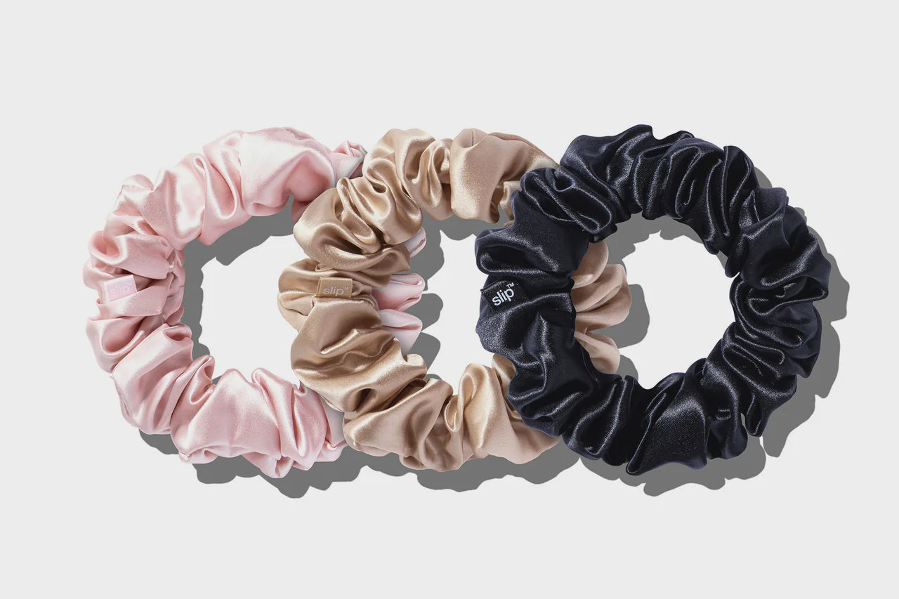 SLIP Set of 3 Large Scrunchies in Multi