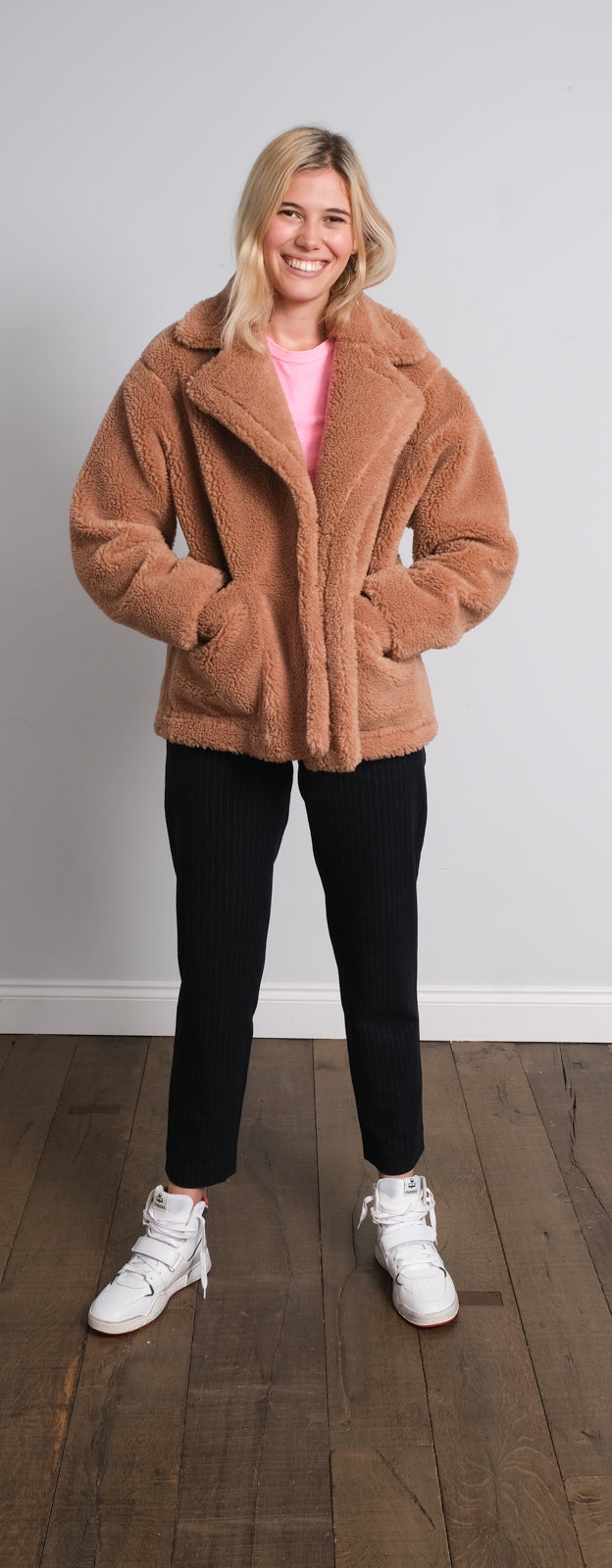 STAND Marina jacket in sand