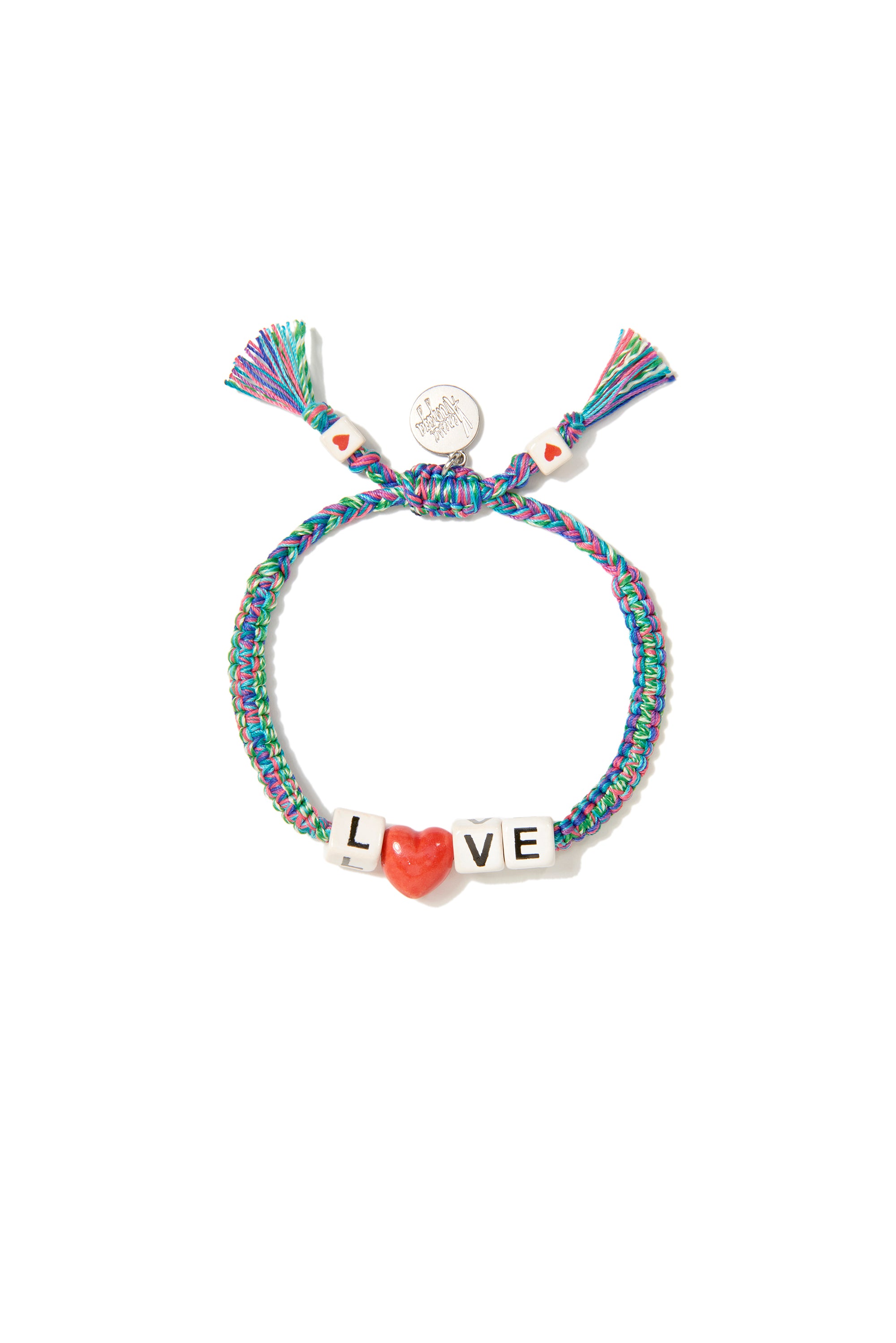 VA Love braceletin blue green melange