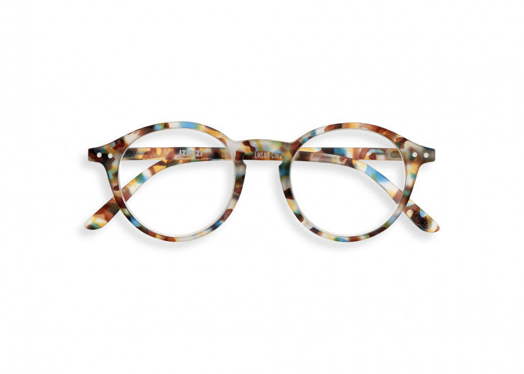 Izipizi Reading glasses d in blue tortoise