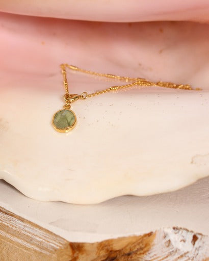 HANKA Baby Golden Wrap Around in Green Kyanite
