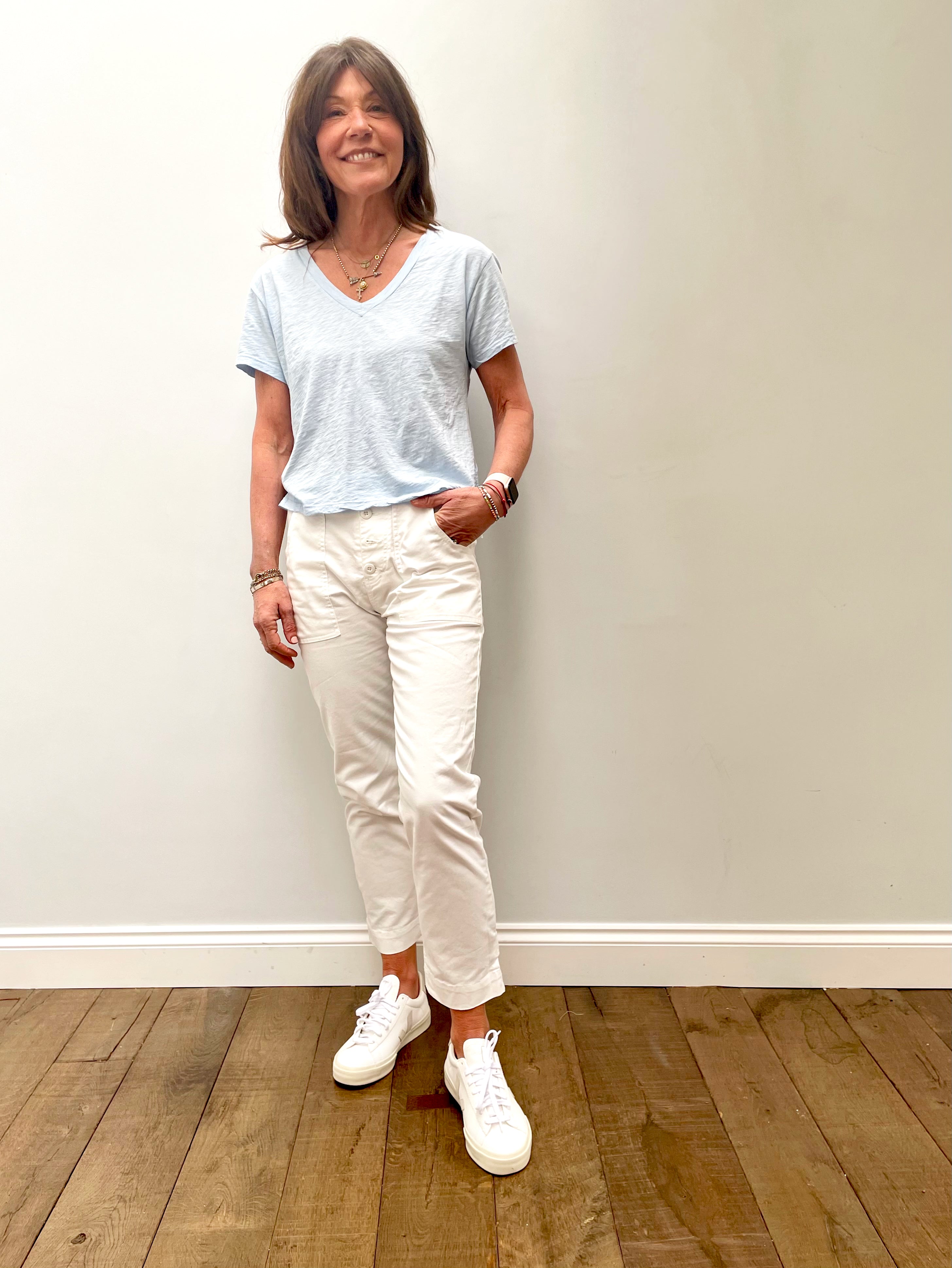 VELVET Elva Top in Ice