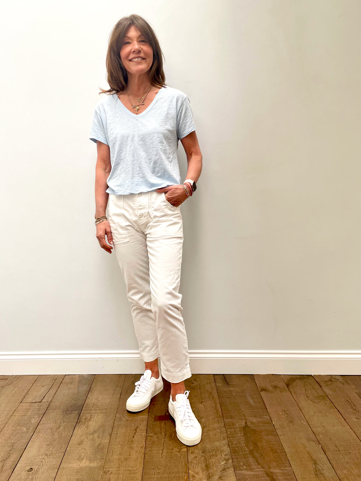 VELVET Elva Top in Ice