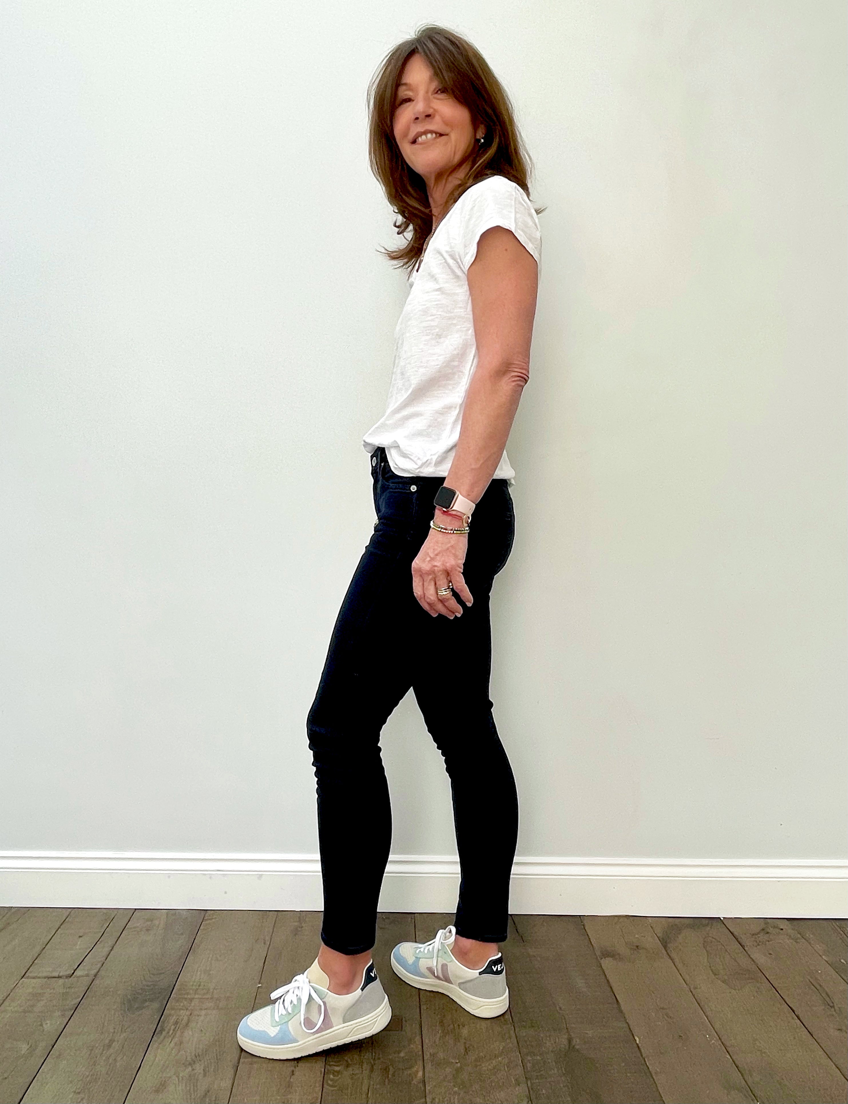 VELVET Kira Tee in White