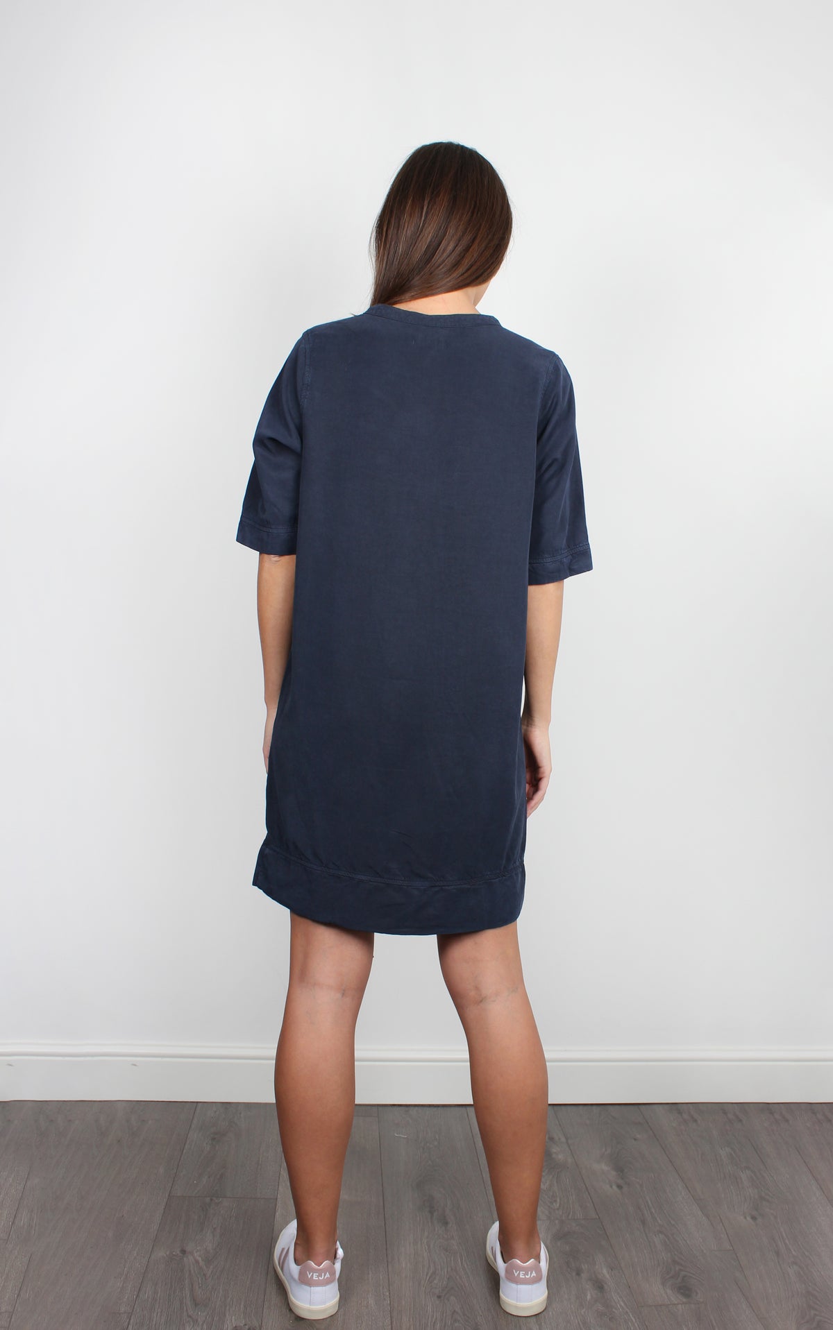 Five Malou navy dress