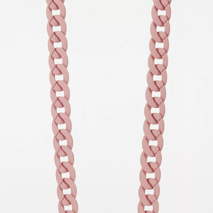 La Coque Francaise Sarah Matte Pink Chain