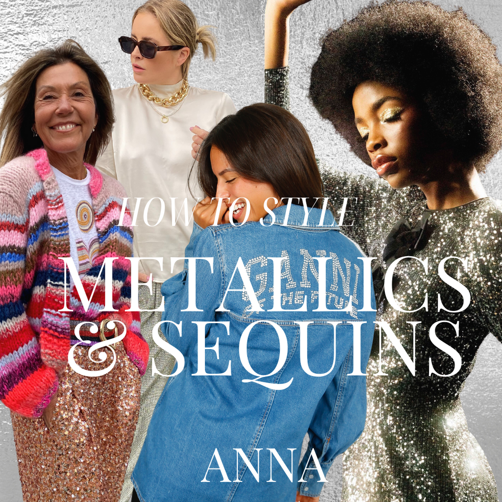 HOW TO STYLE: Metallic & Sequins – shopatanna