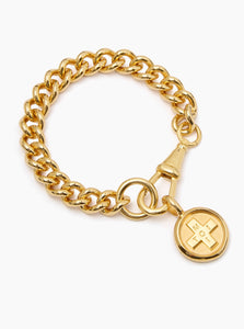 You added <b><u>Tilly Sveaas Moi + Toi Gold Large Disc on Curb Clip Bracelet</u></b> to your cart.